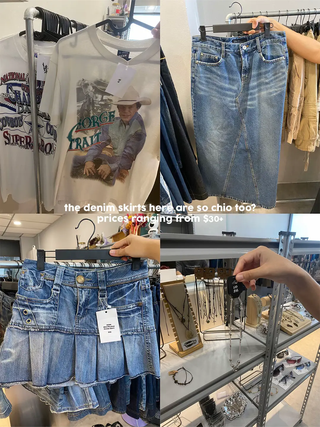 Denim skirt clearance in your 30s