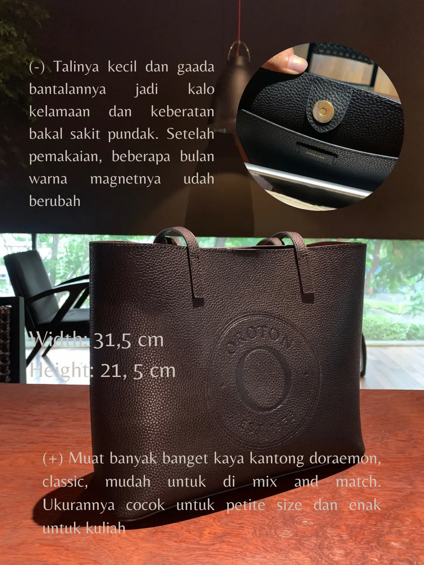 Tas muat banyak tapi ga kegedean🙀 | Gallery posted by brgtstella | Lemon8