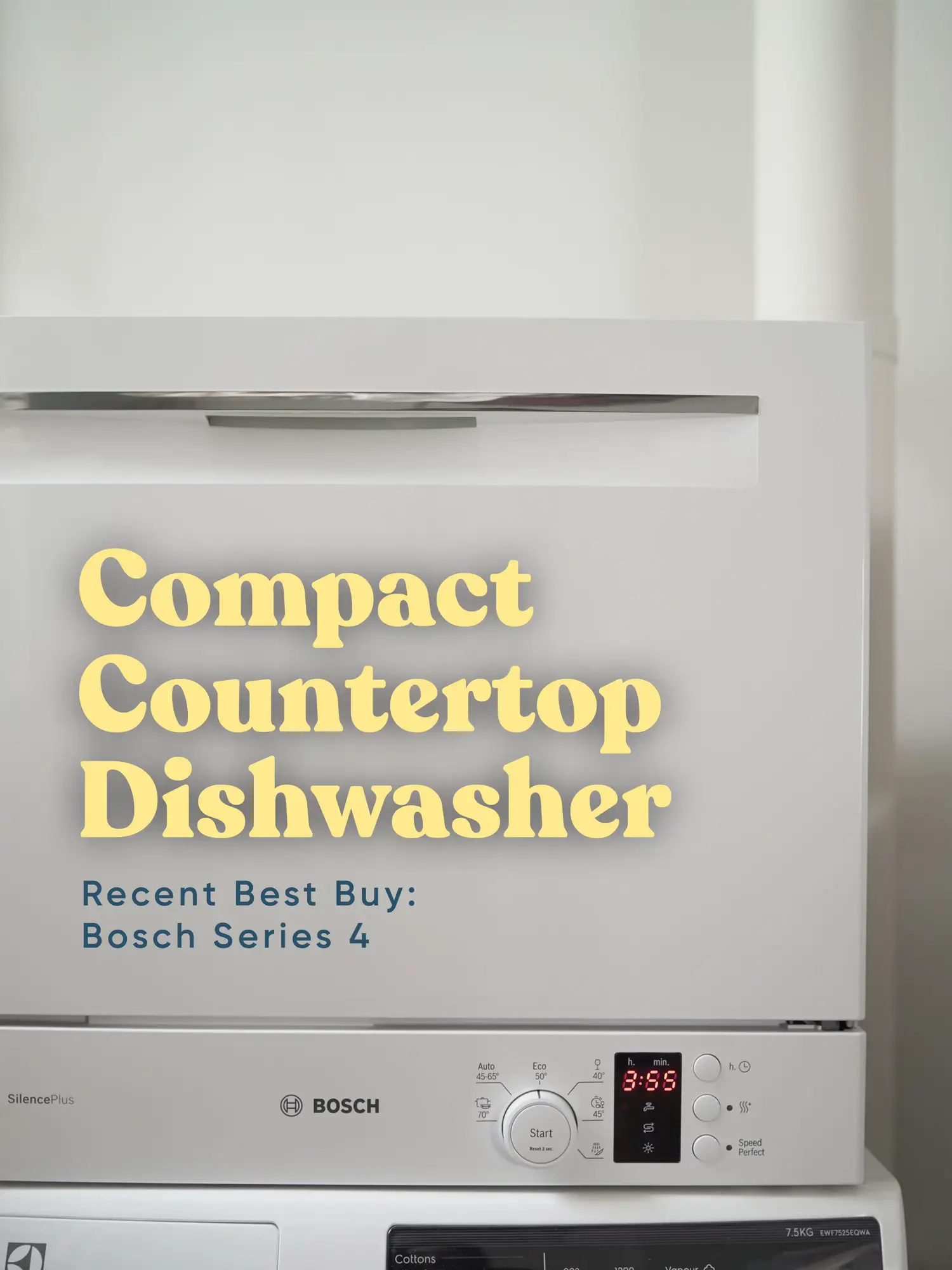 Our Best Buy Bosch Compact Countertop Dishwasher Gallery