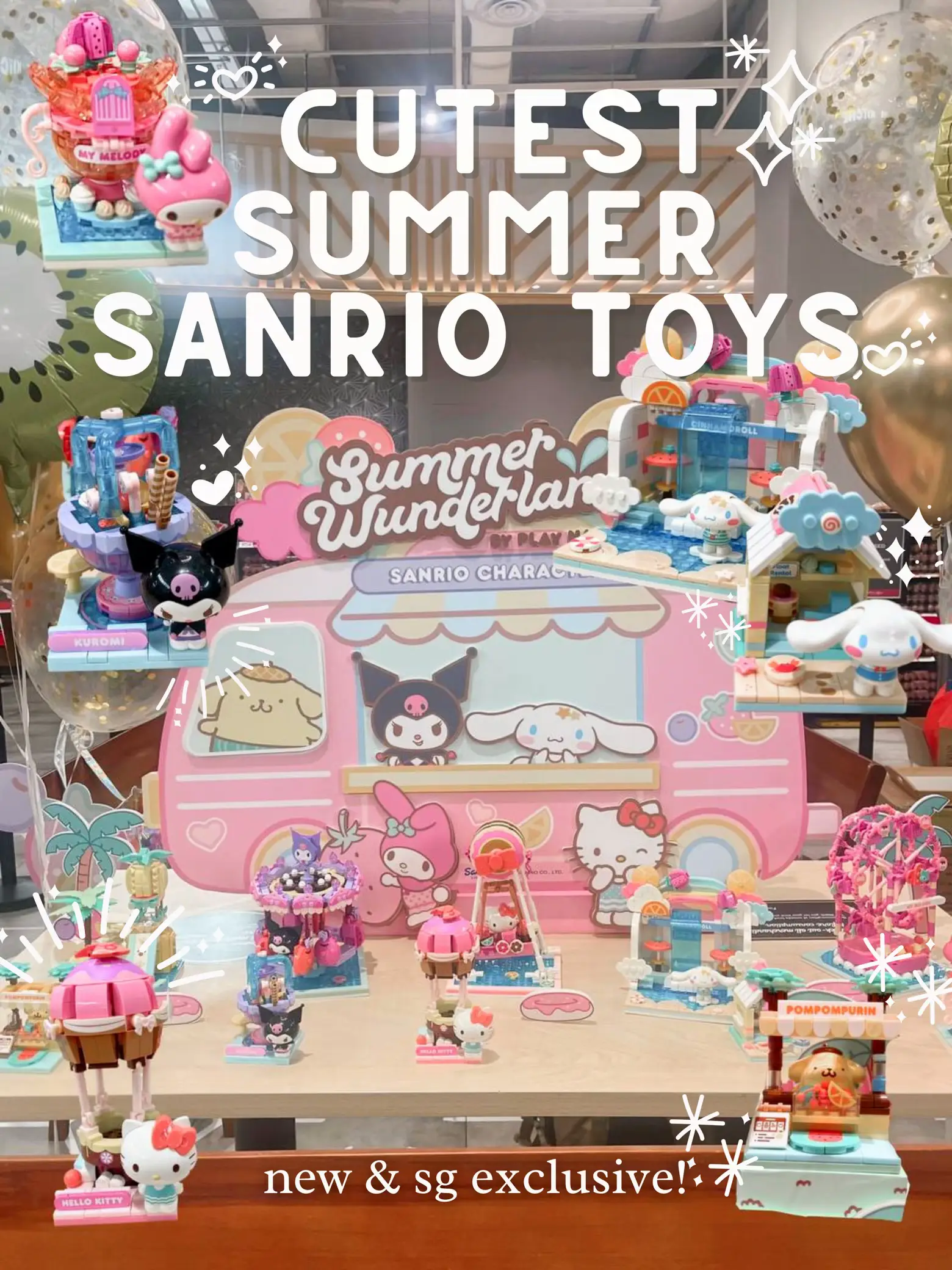 Sanrio Summer Kuromi Amusement Park Toy