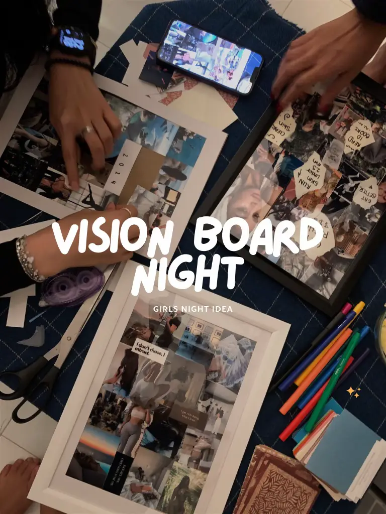 vision board planner 2024 paper｜TikTok Search
