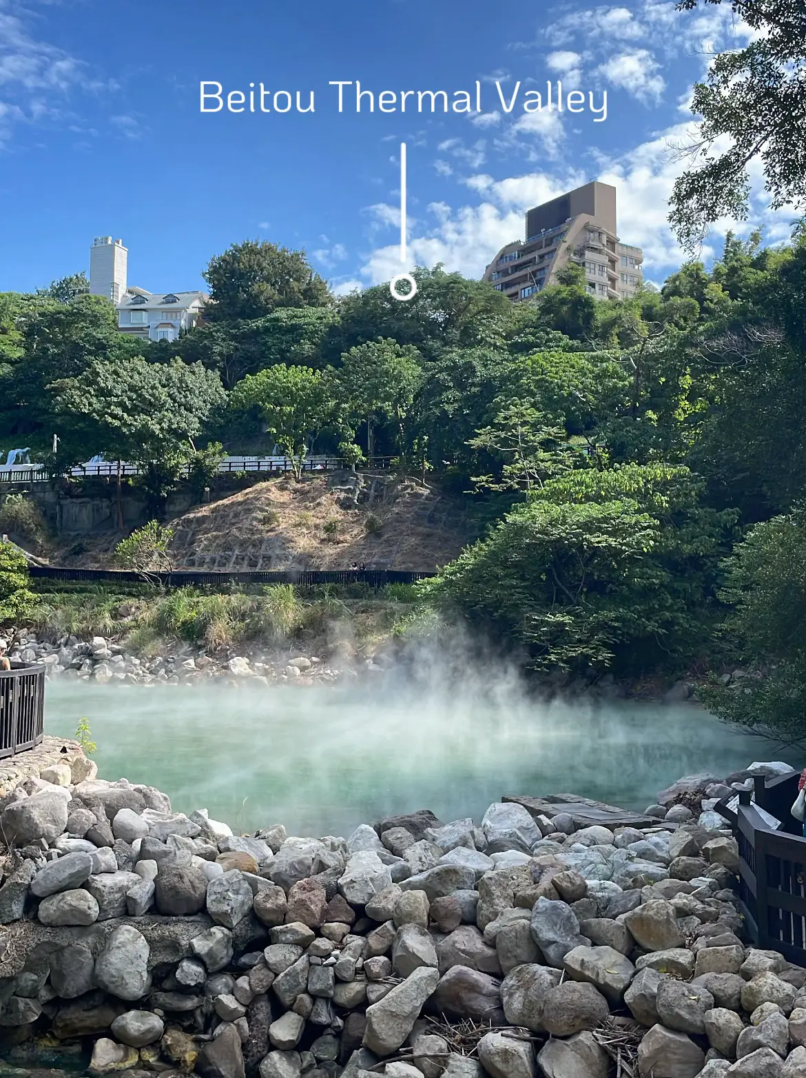 北投市の温泉谷にある北投温泉    | AN ꕀが投稿したフォトブック | Lemon8