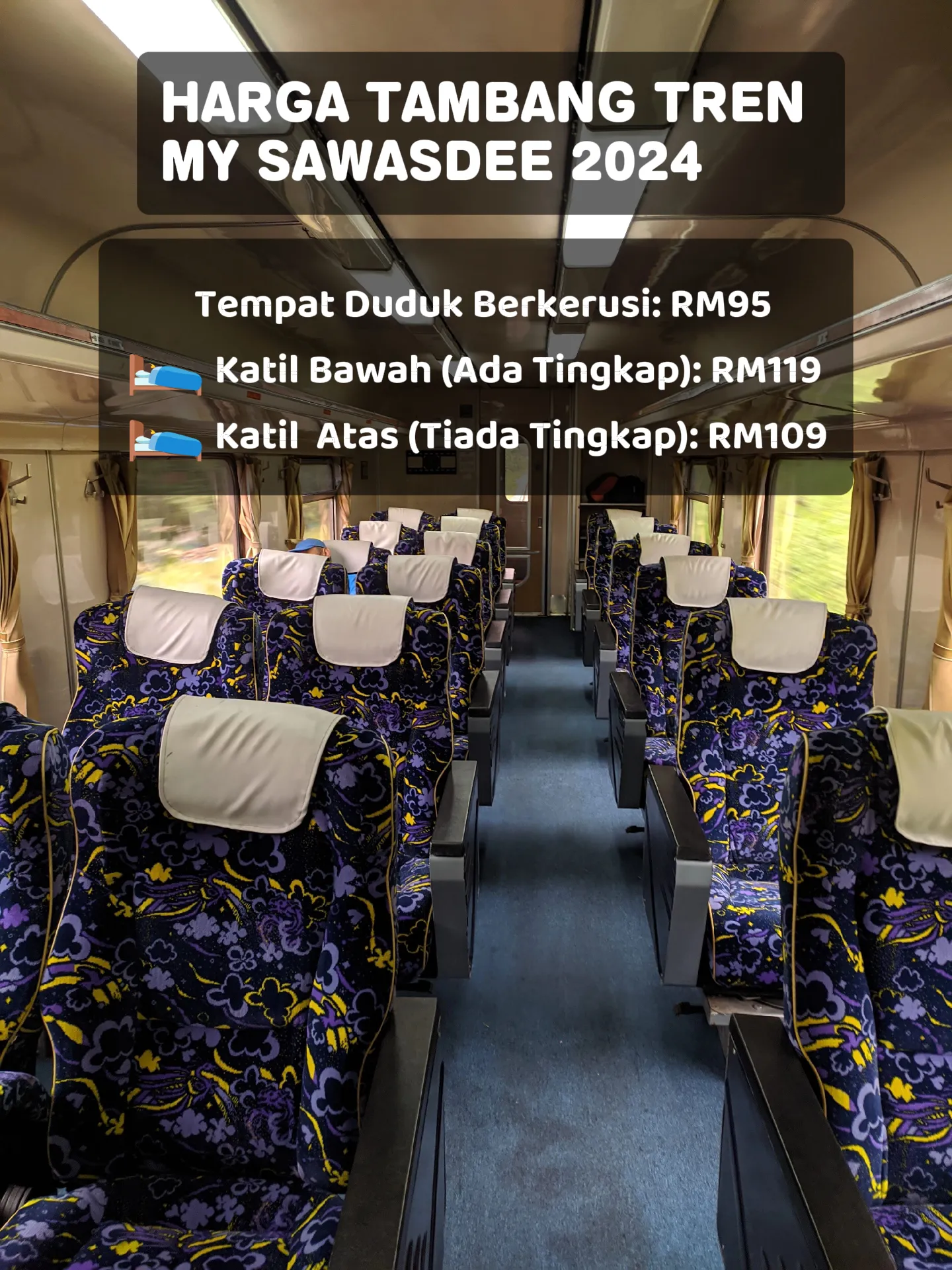 Naik Train Direct KL - HAT YAI Semurah RM95/pax?🇹🇭 | Galeri disiarkan ...