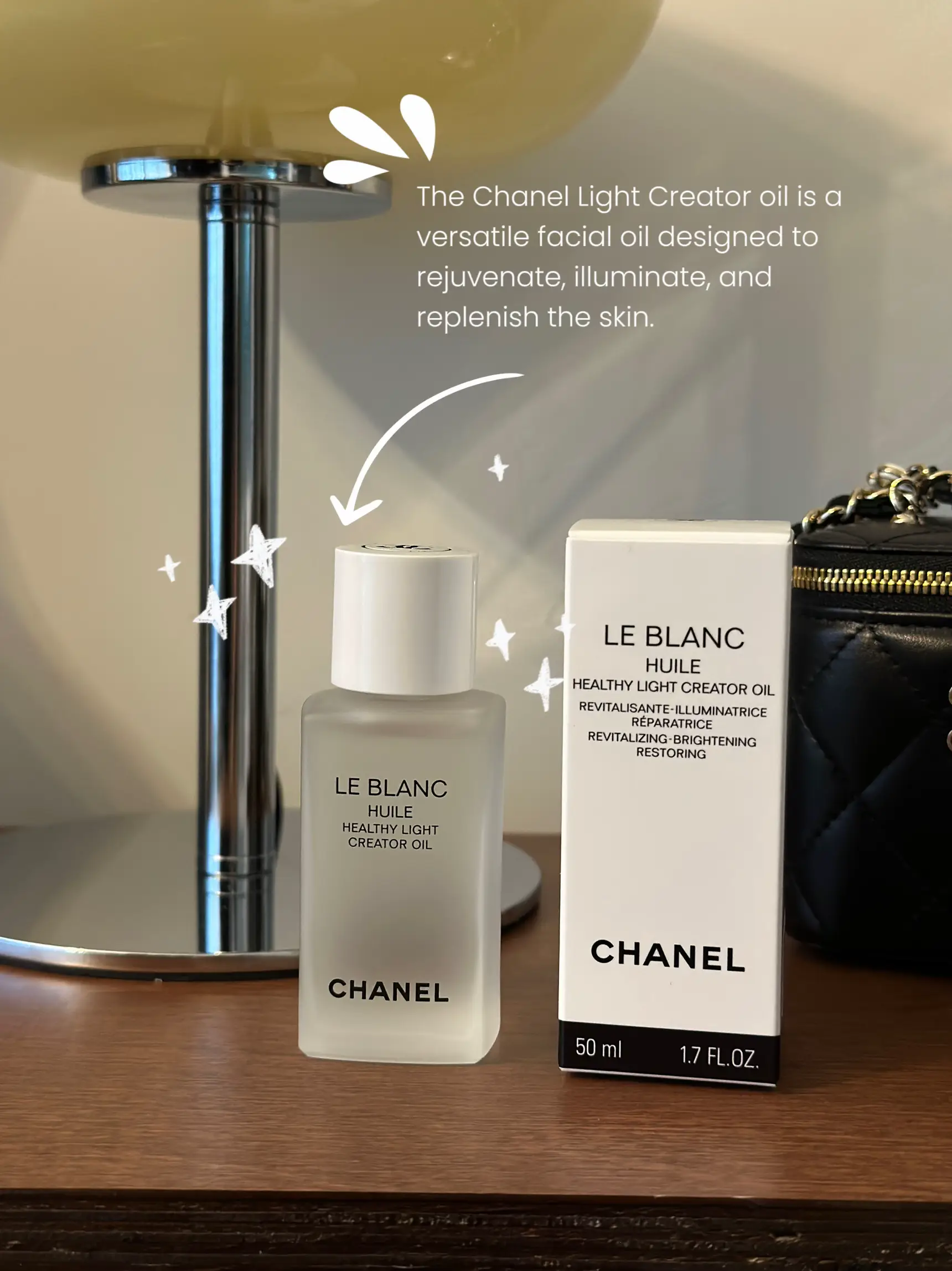 Chanel Review > Le Blanc Huile (Healthy Light Creator Oil/ Face oil)