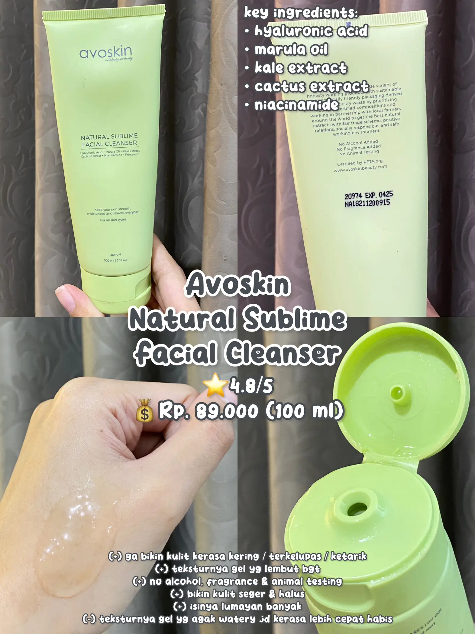 Rekomendasi Face Wash Low PH Untuk Kulit Sensitif🤏🏻 Gallery posted by