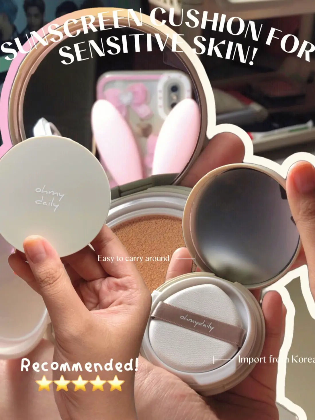 Sunscreen Cushion for Sensitive skin!? 🫠💗💯🍋🌸🌱 Video diterbitkan oleh