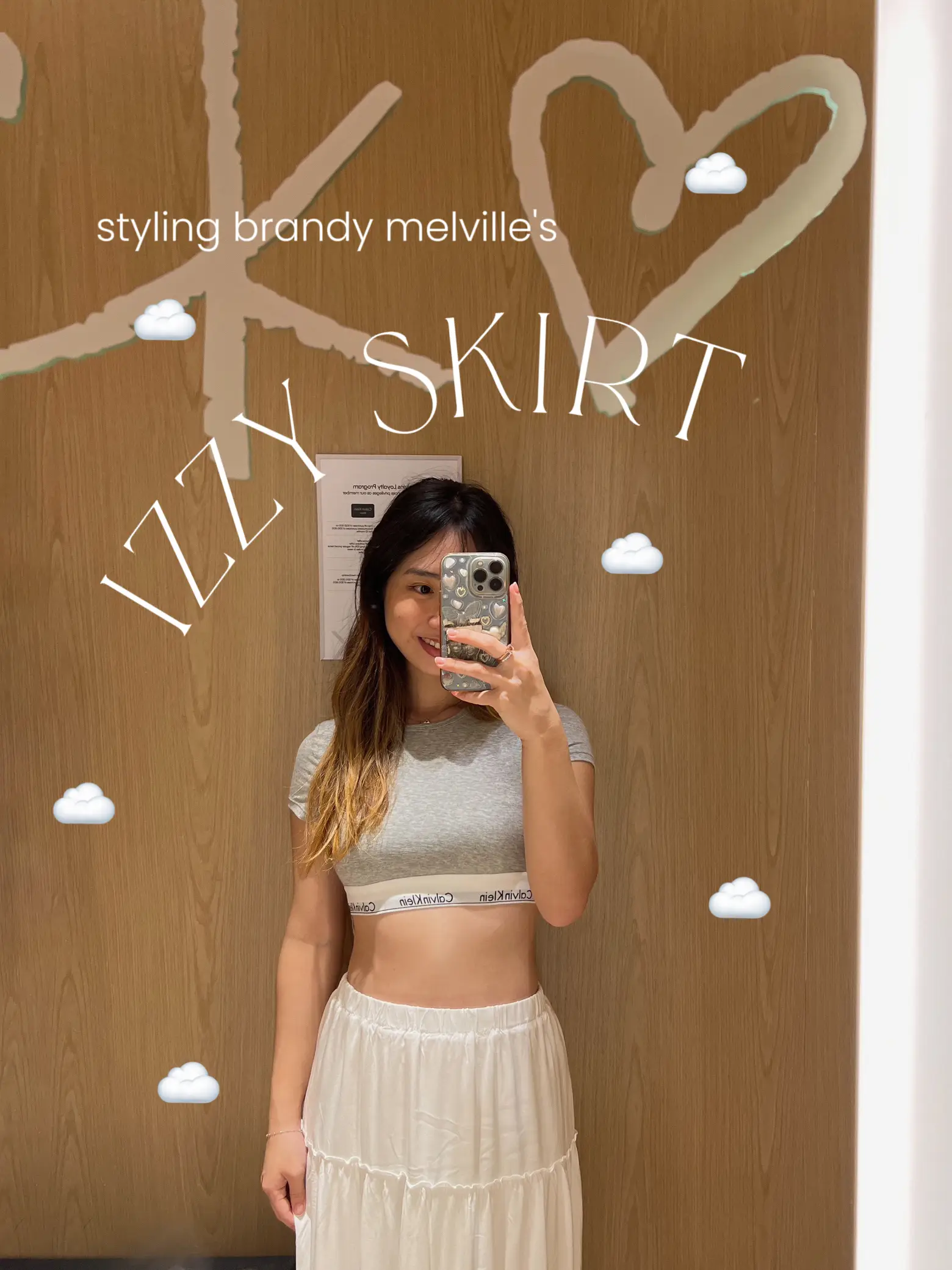 Izzy Floral Skirt – Brandy Melville Europe