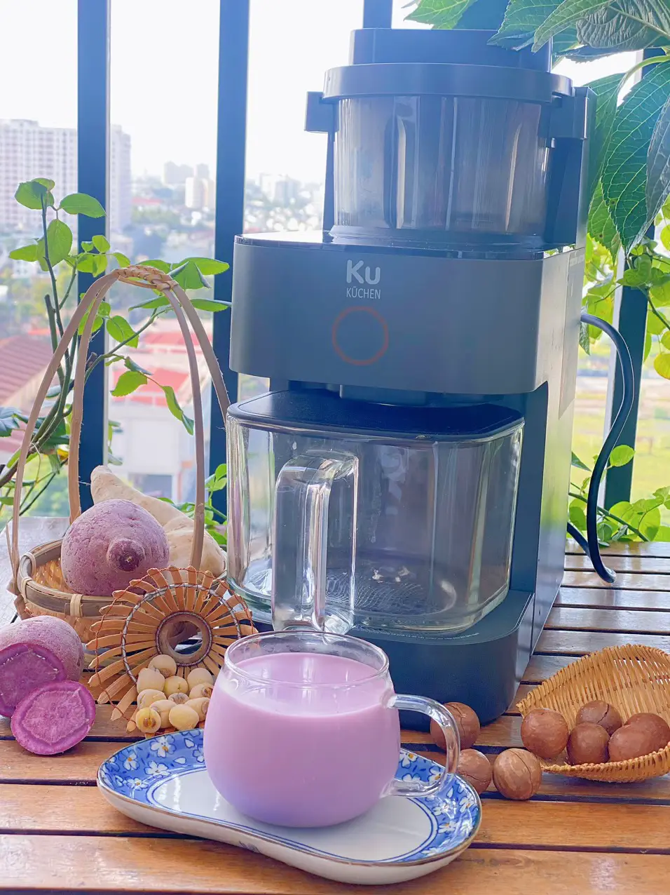🍠🍠 SỮA HẠT MACCA - KHOAI LANG TÍM - HẠT SEN | Bộ sưu tập do Giang Nè ...