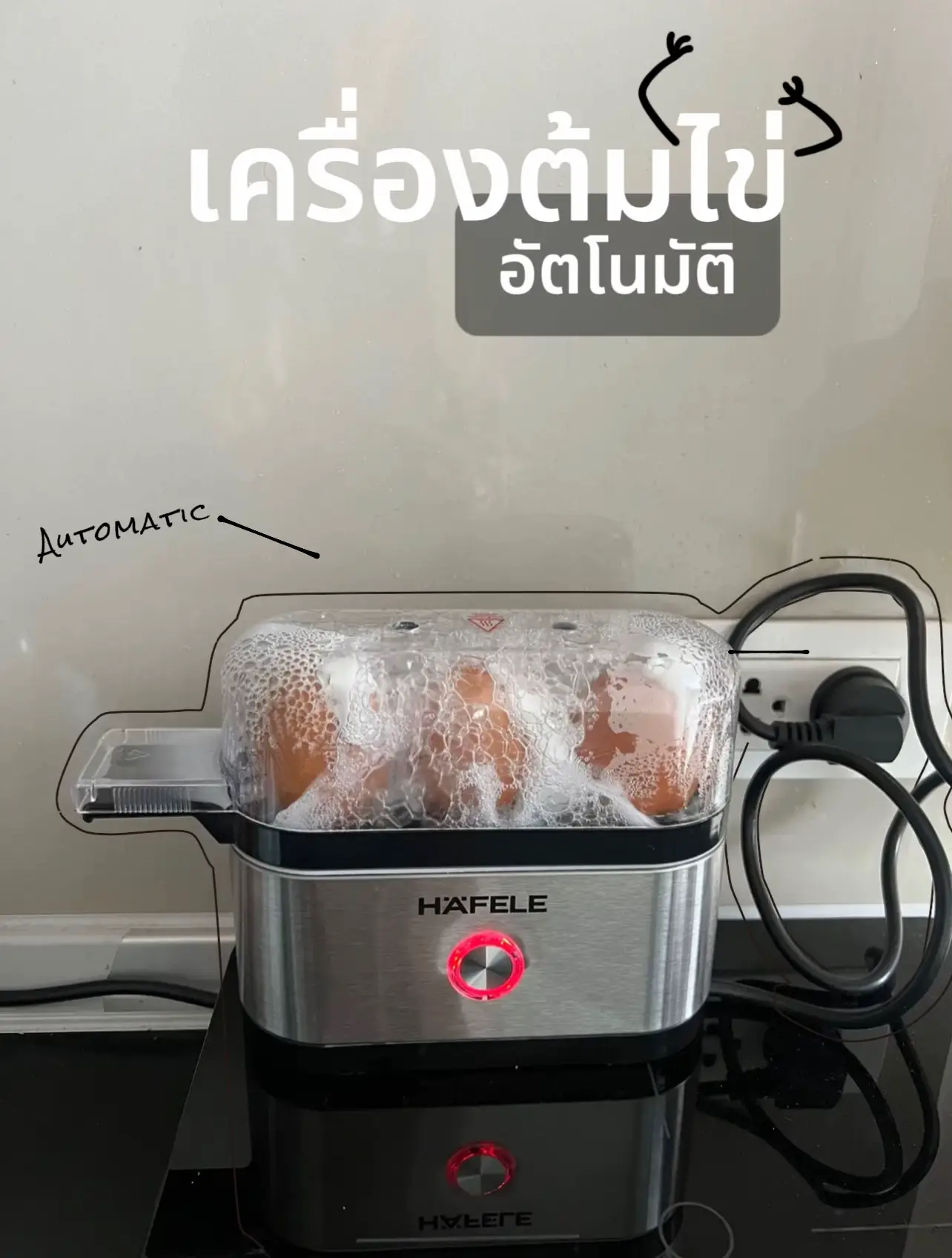 Automatic Easy Egg Cooker