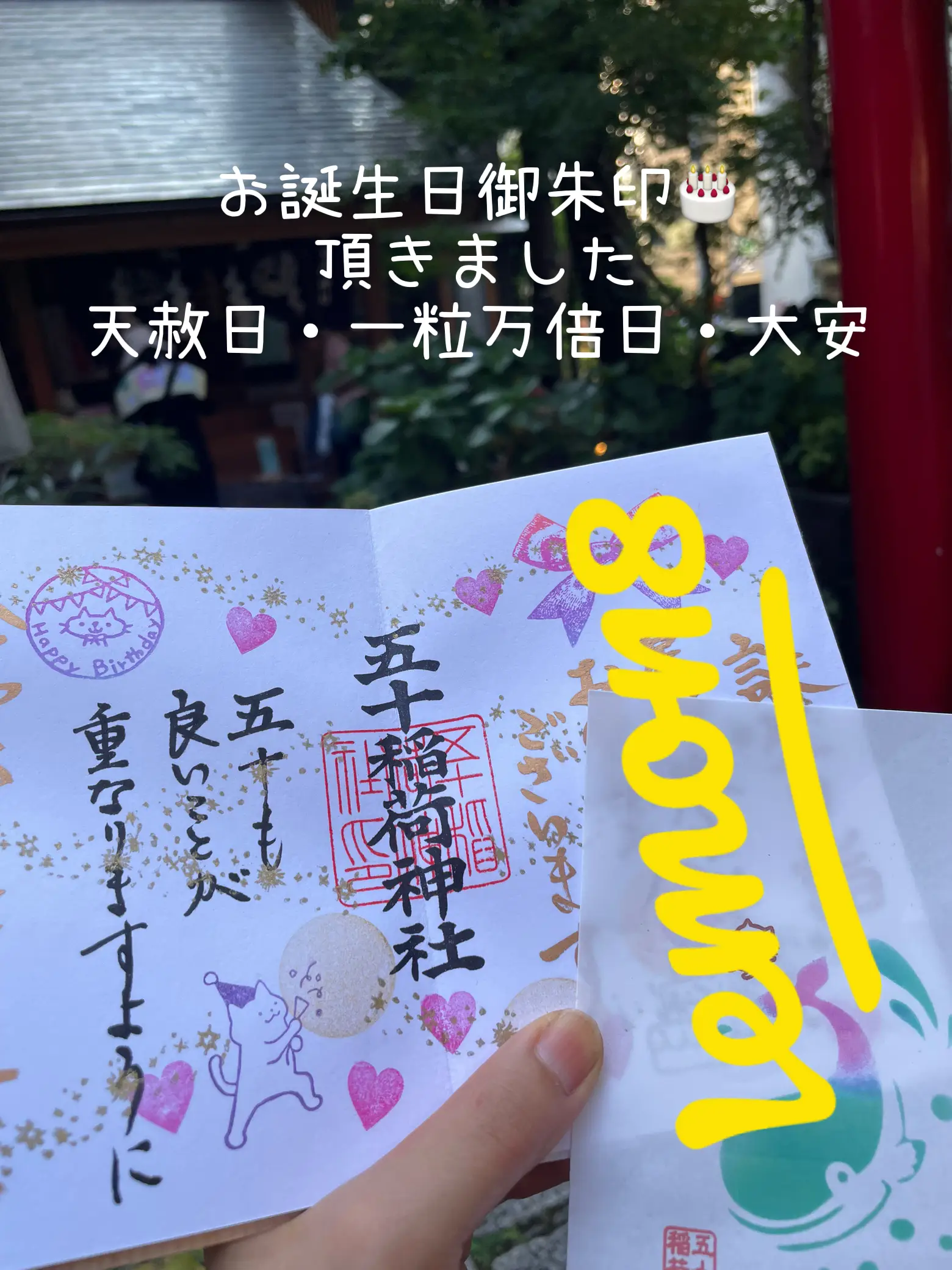 激レア❤️今年最強の開運日❤️一粒万倍日❤️総本山妙蓮寺御朱印 - その他