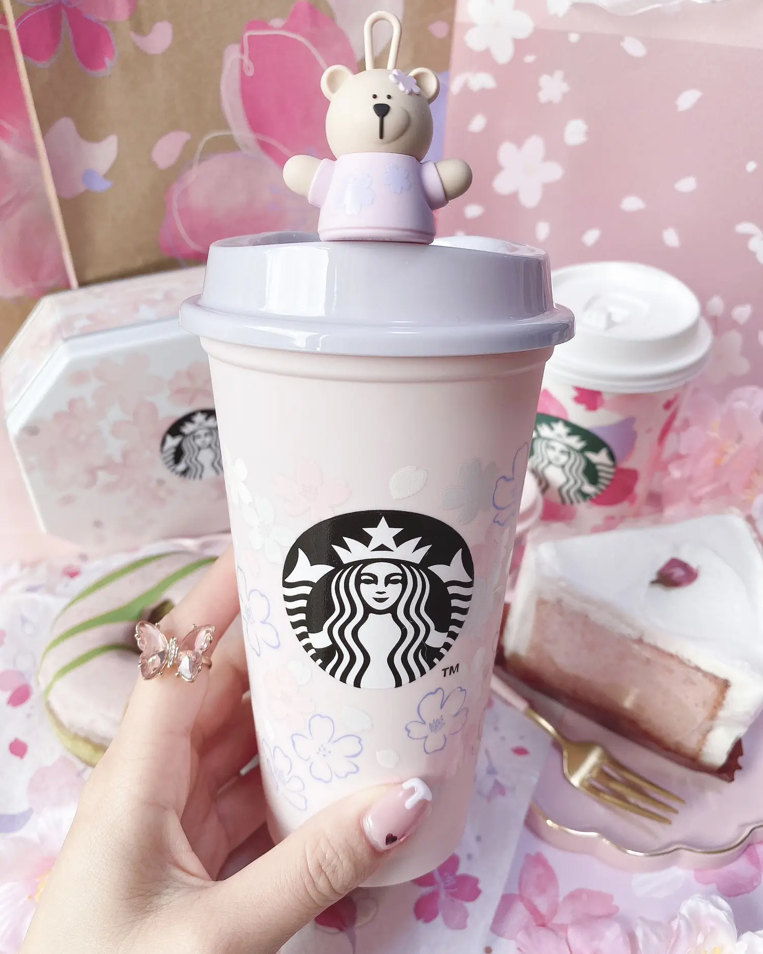 Starting today 🌸 Cute 💗 Starbucks Sakura series🌸 | Gallery