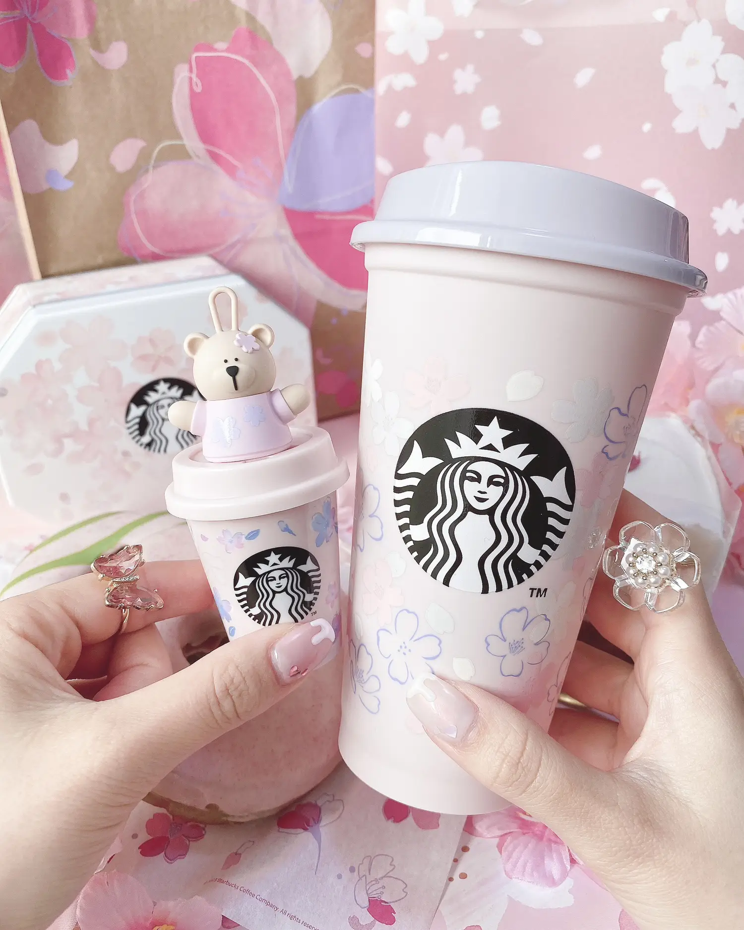 Starting today 🌸 Cute 💗 Starbucks Sakura series🌸 | Gallery