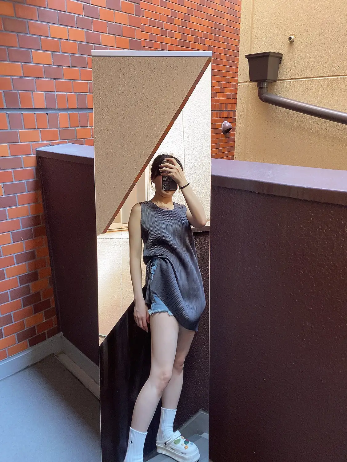 夏コーデ紹介 プリーツプリーズとデニムは仲良し | KIKIiiiiiが投稿  