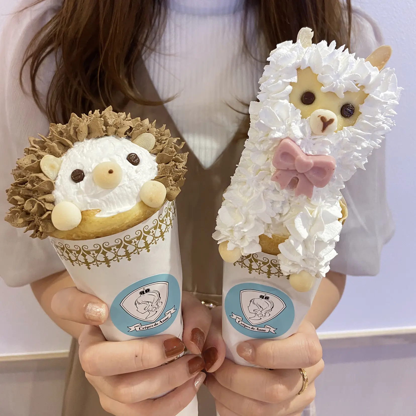 動物を象った激かわ絶品クレープ🦔💕﻿ | がっち夫婦の飯テロが投稿したフォトブック | Lemon8