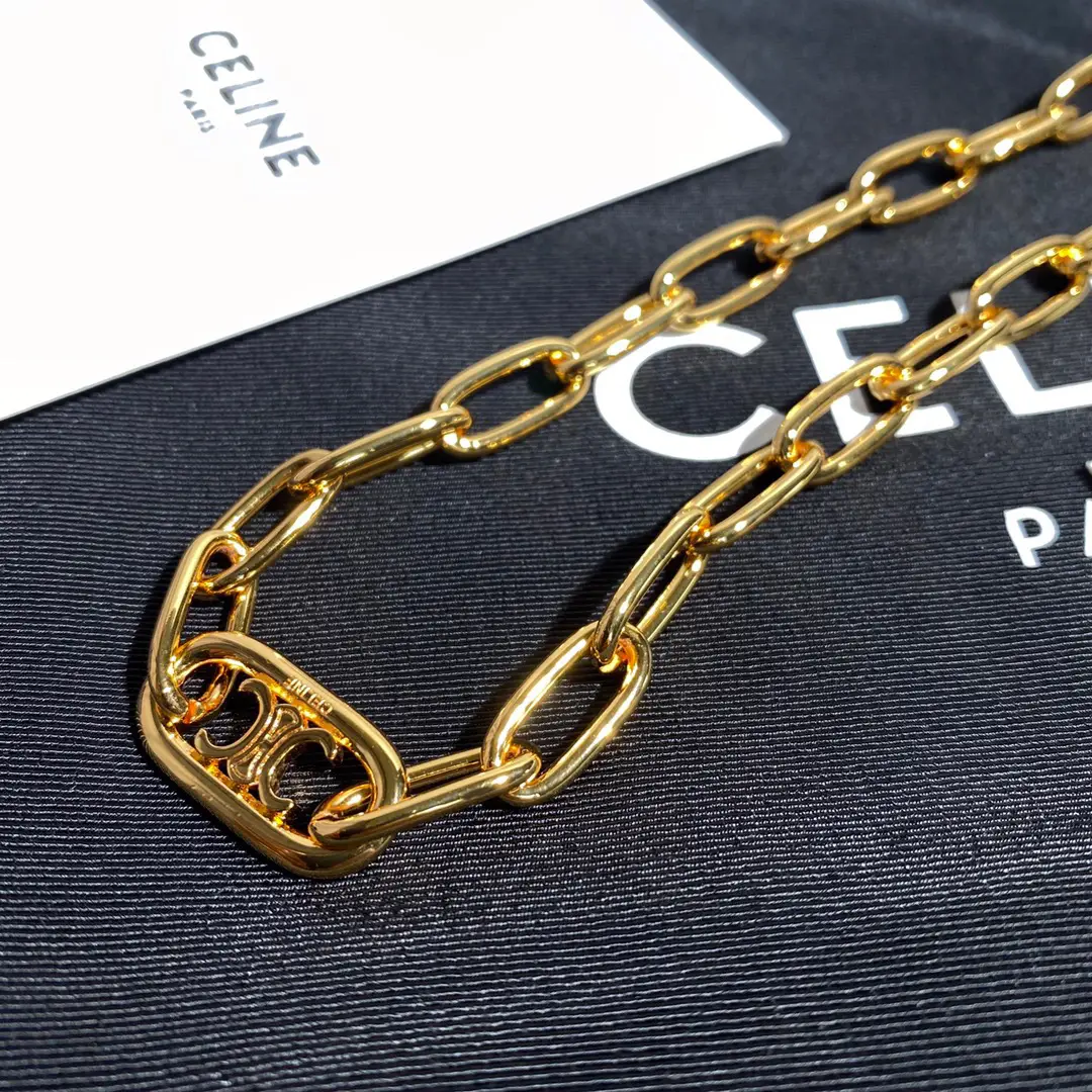 Celine on sale gold necklace