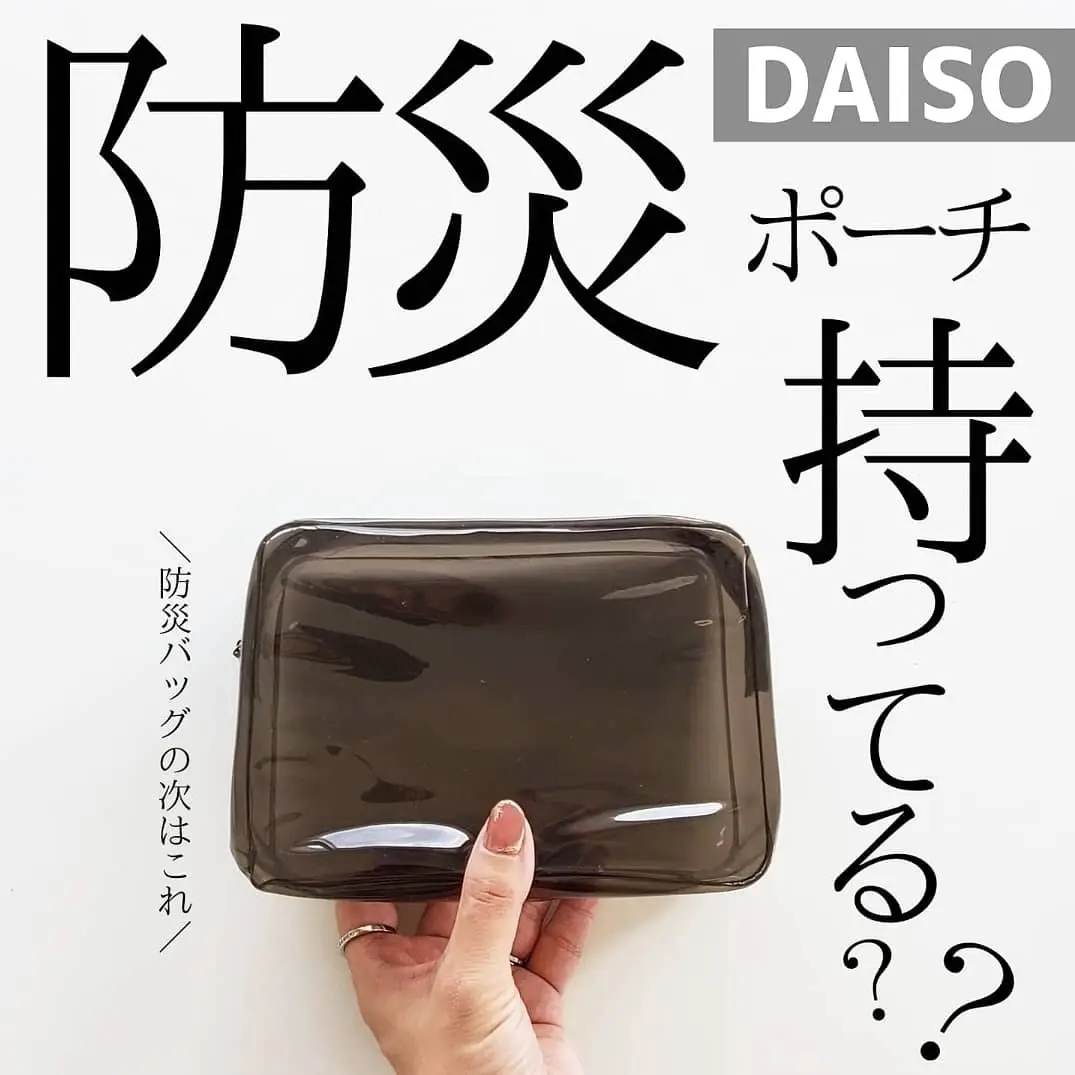 Toiletries bag online daiso