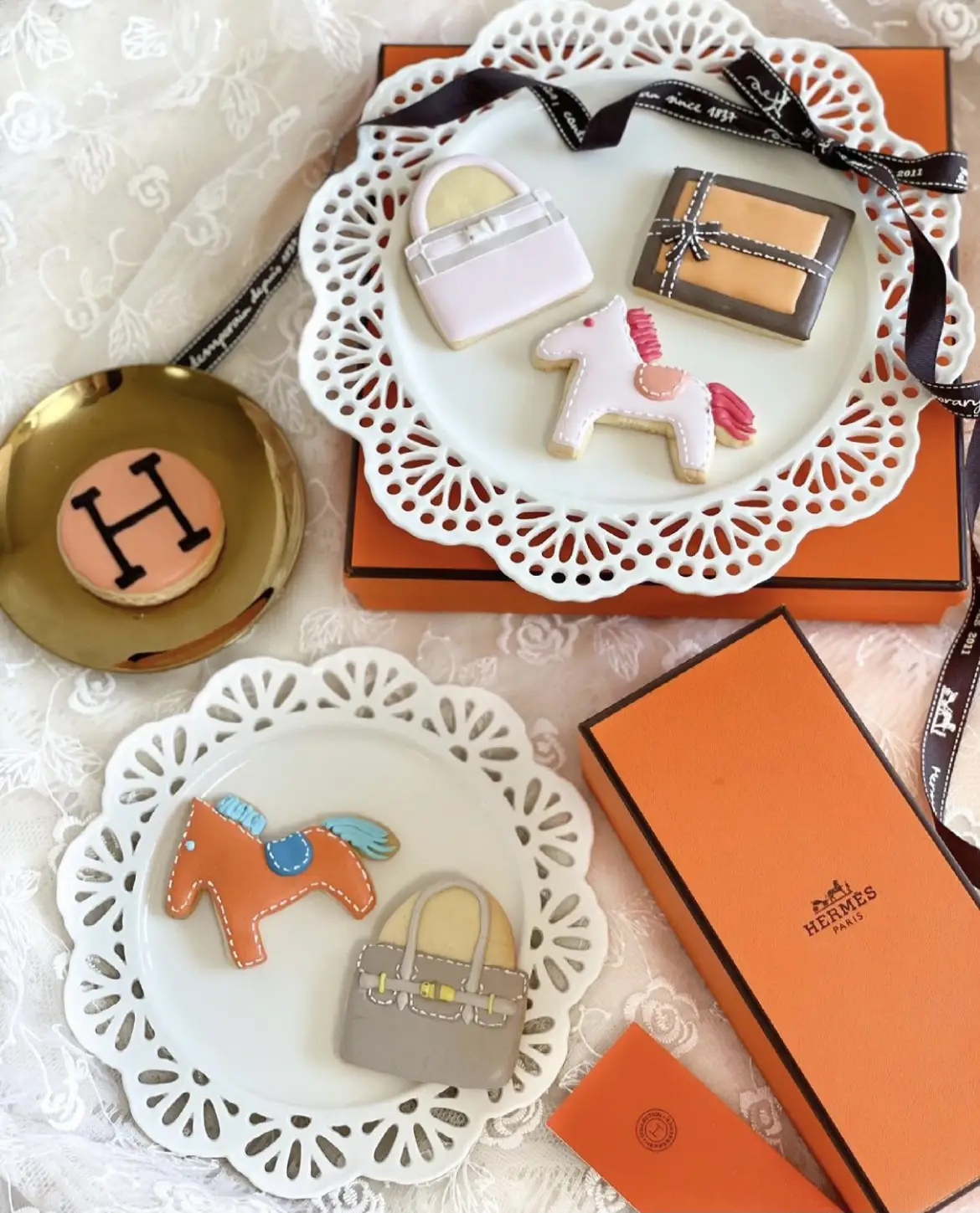 高円寺】憧れのHERMES！オーダーメイドクッキー | トレンドグルメが 