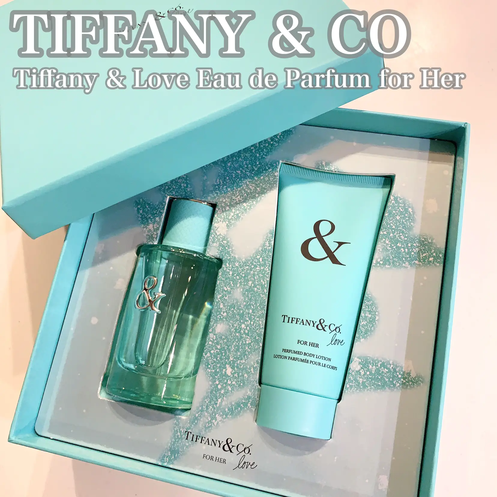 Tiffany and co love online for her gift set