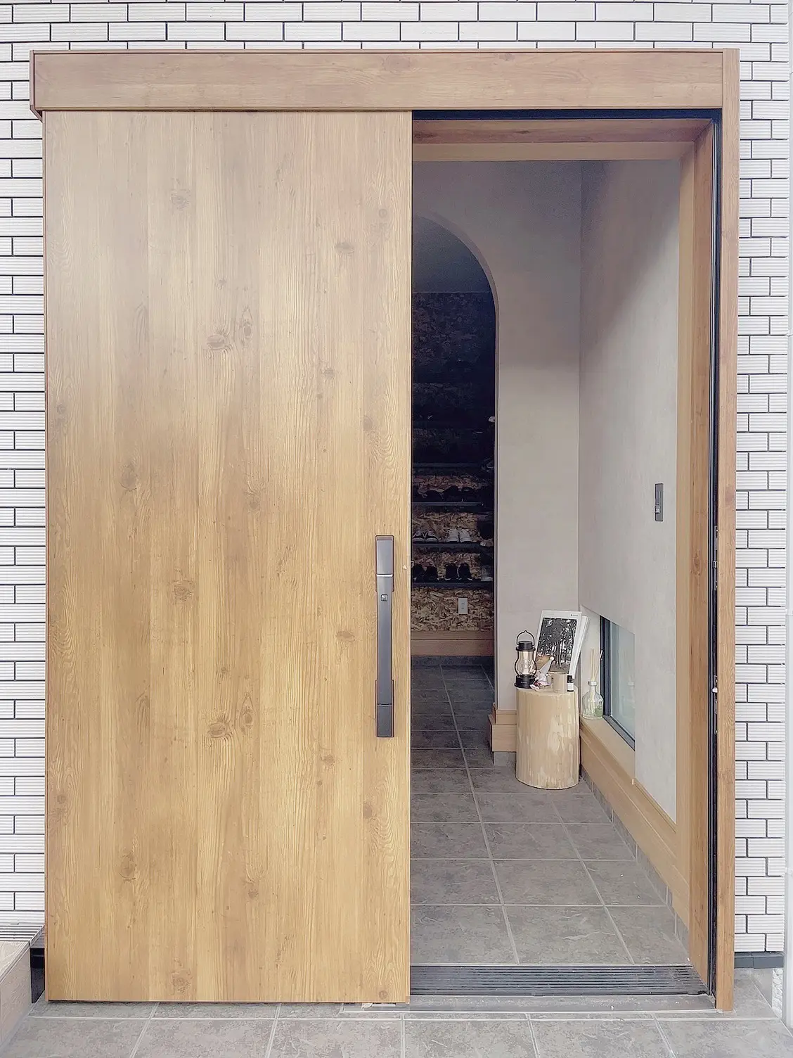 一条工務店 折れ扉 建具 まわさ