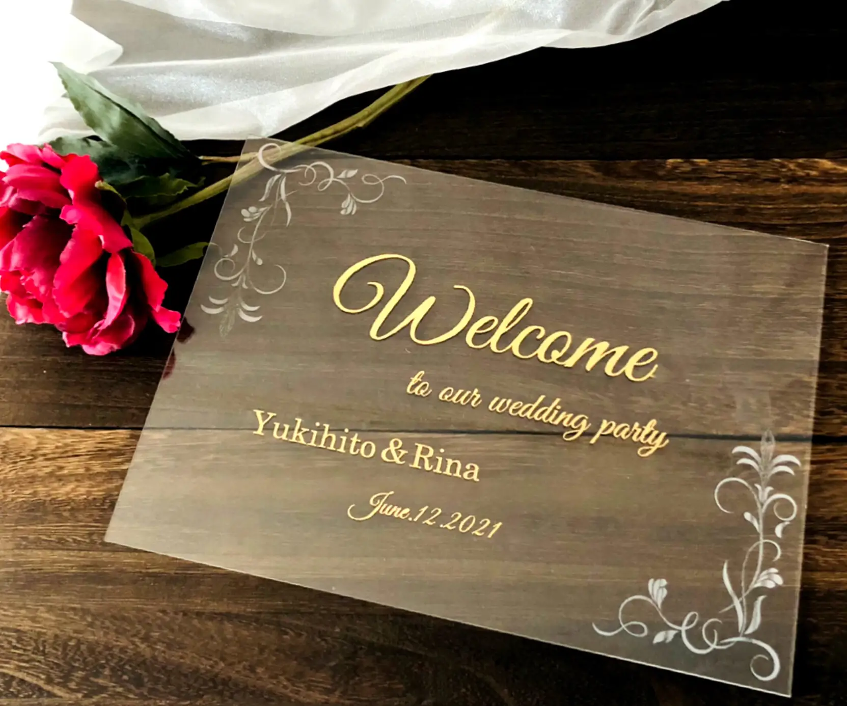 Acrylic Welcome Board | Gallery posted by FeelHappy | Lemon8