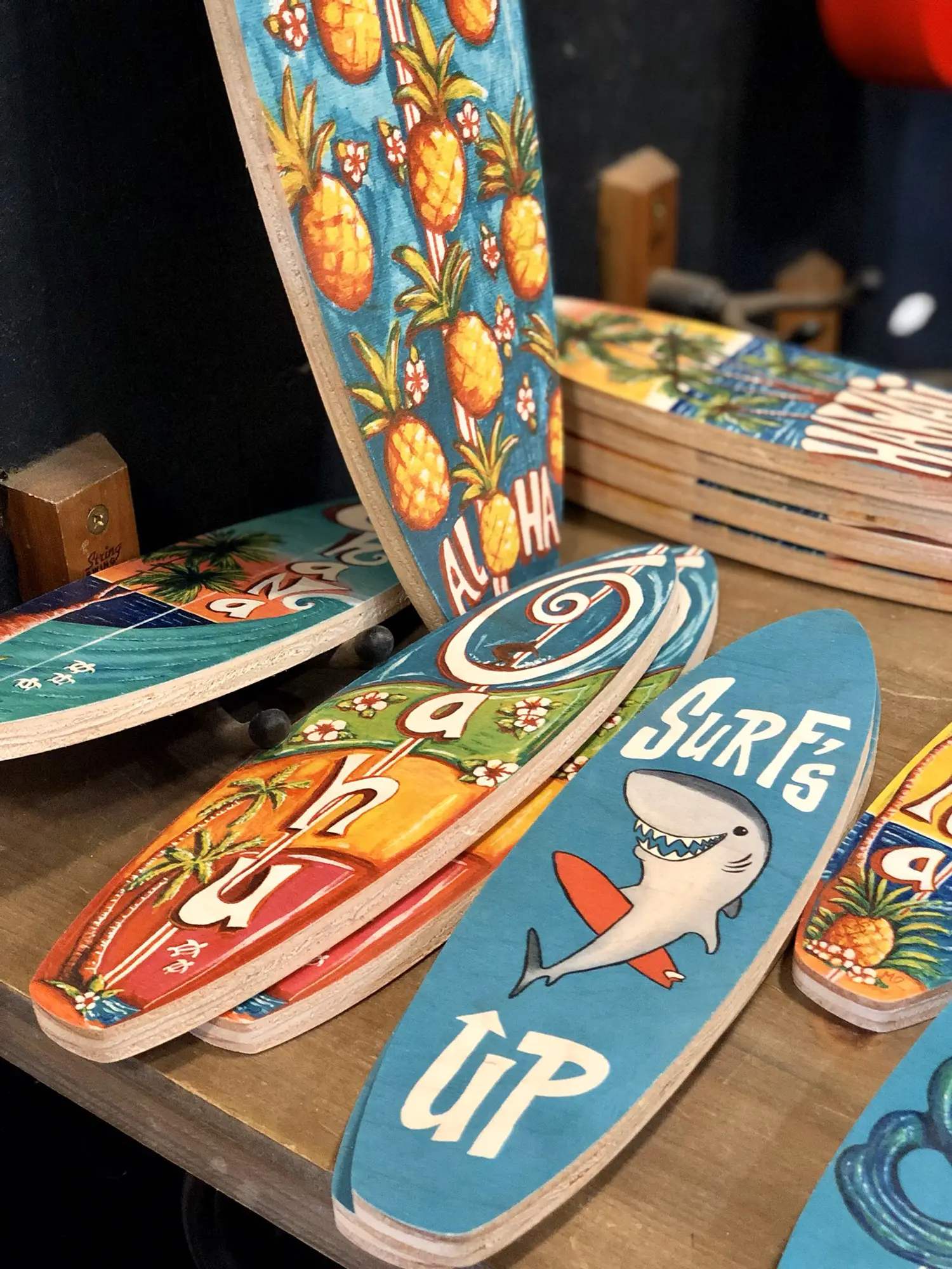 ハワイ購入 5.11 サーフボードseven  surfboard ハワイ購入 5.11 サーフボードseven island surfboard