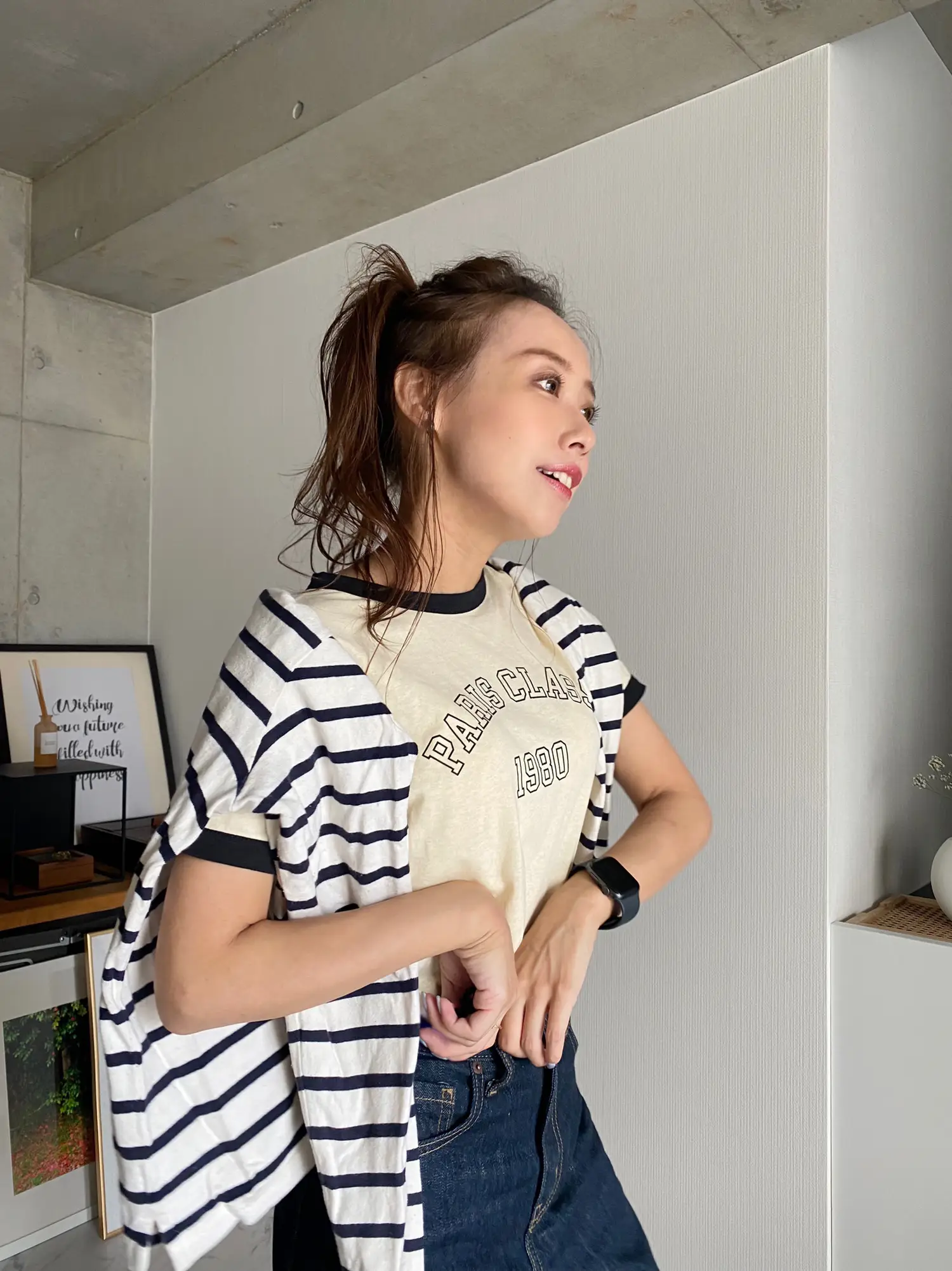 ZARA】大人カジュアルコーデを叶えてくれる、リンガーTシャツが優勝