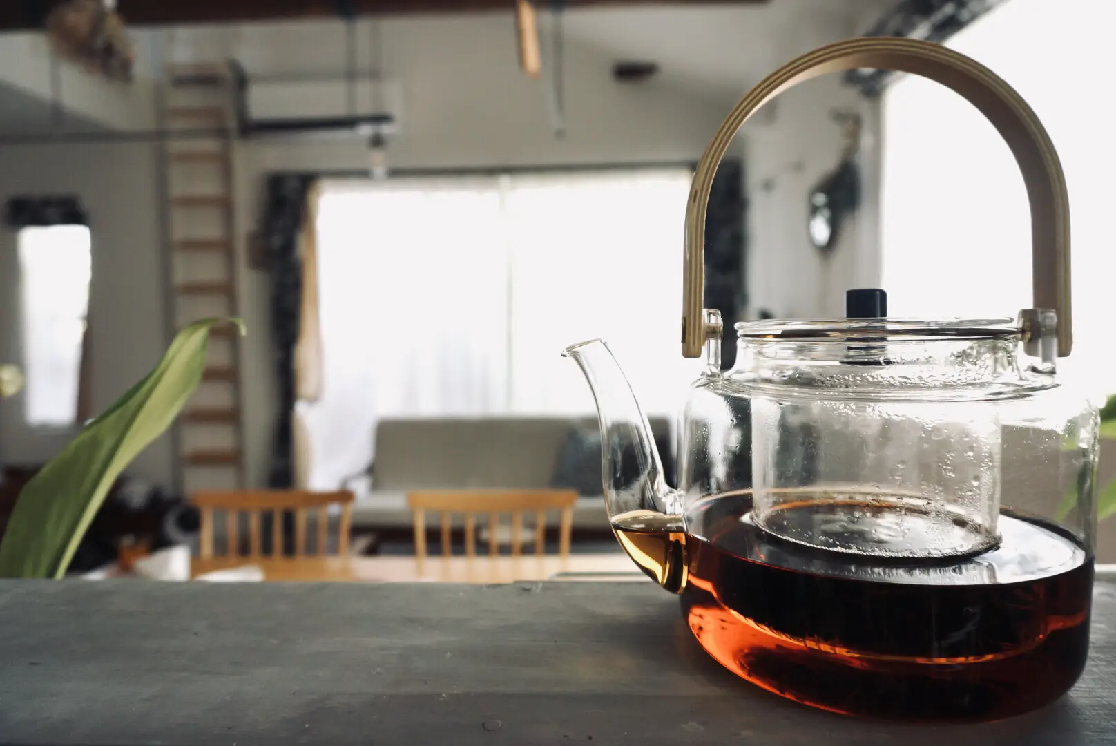 完全手作りのティーポット.ティーセット. お茶を入れたりお湯を