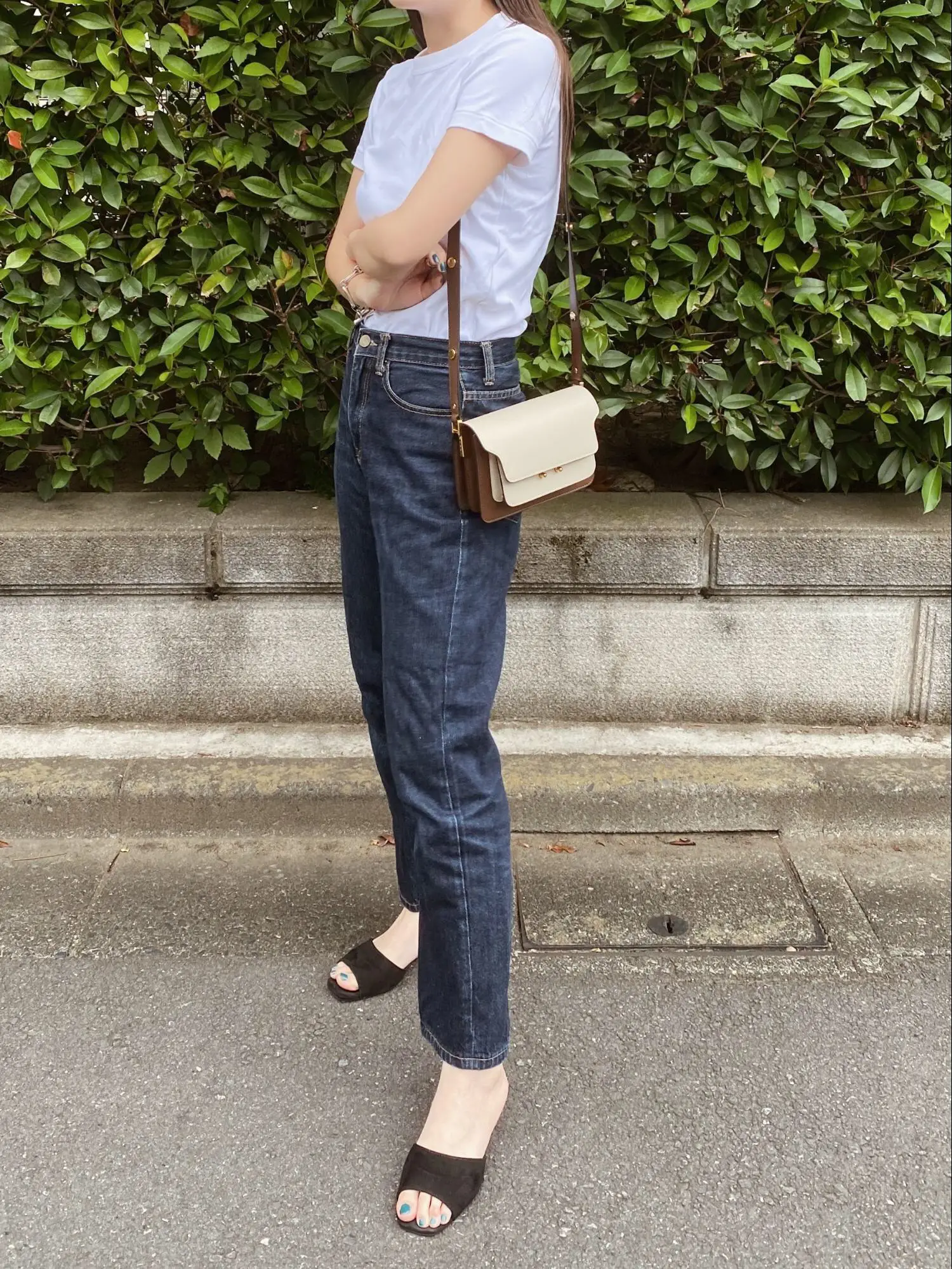 MarniのTRUNKバッグが主役の大人カジュアルコーデ♪ | soy11が投稿した  