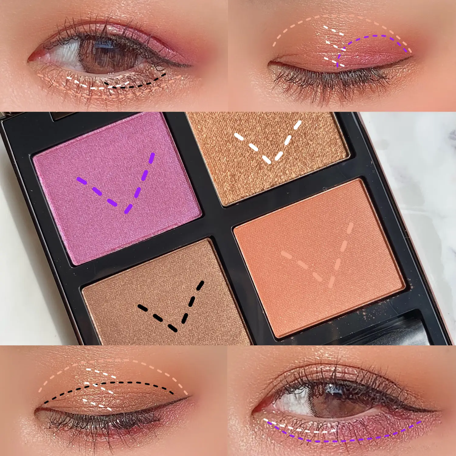 TOMFORD/アイカラークォード/アフリカンバイオレット💜メイクとスウォッチ | yayuyo_cosmeが投稿したフォトブック | Lemon8