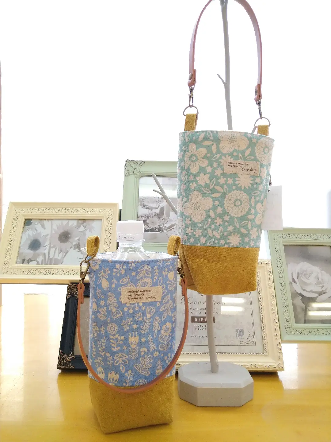 ハンドメイド☆マグカップ型の巾着&水筒カバー&きゅっとぷち袋 | 陽 