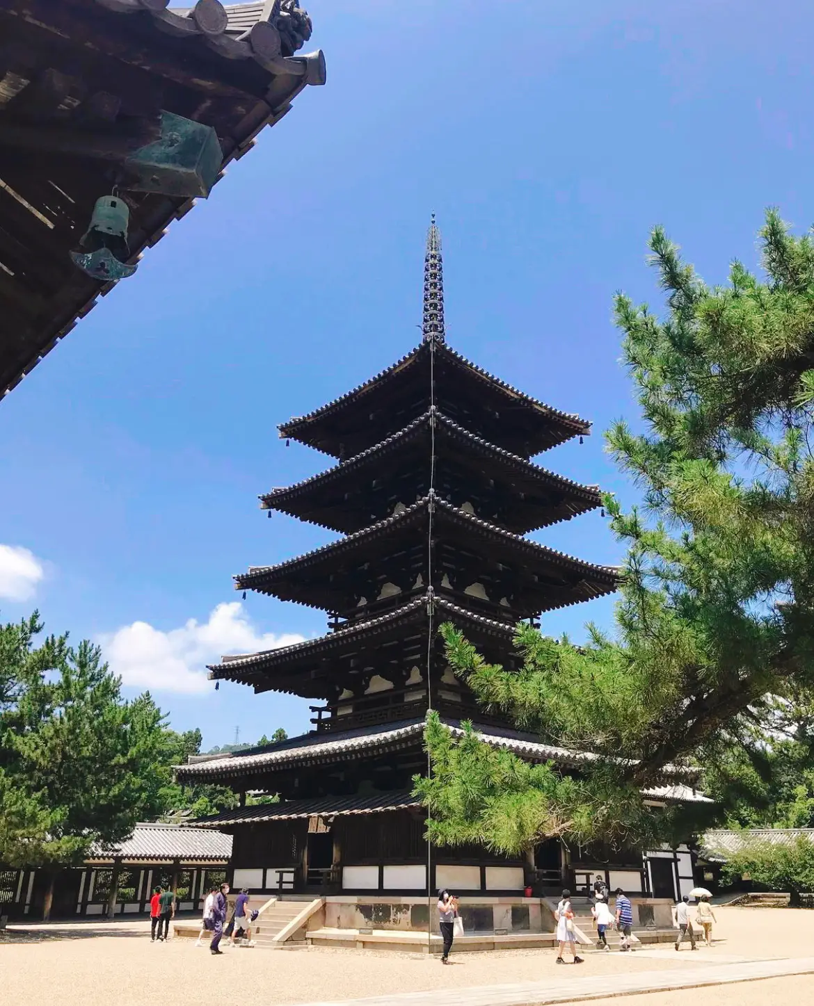 法隆寺 五重塔 - 置物