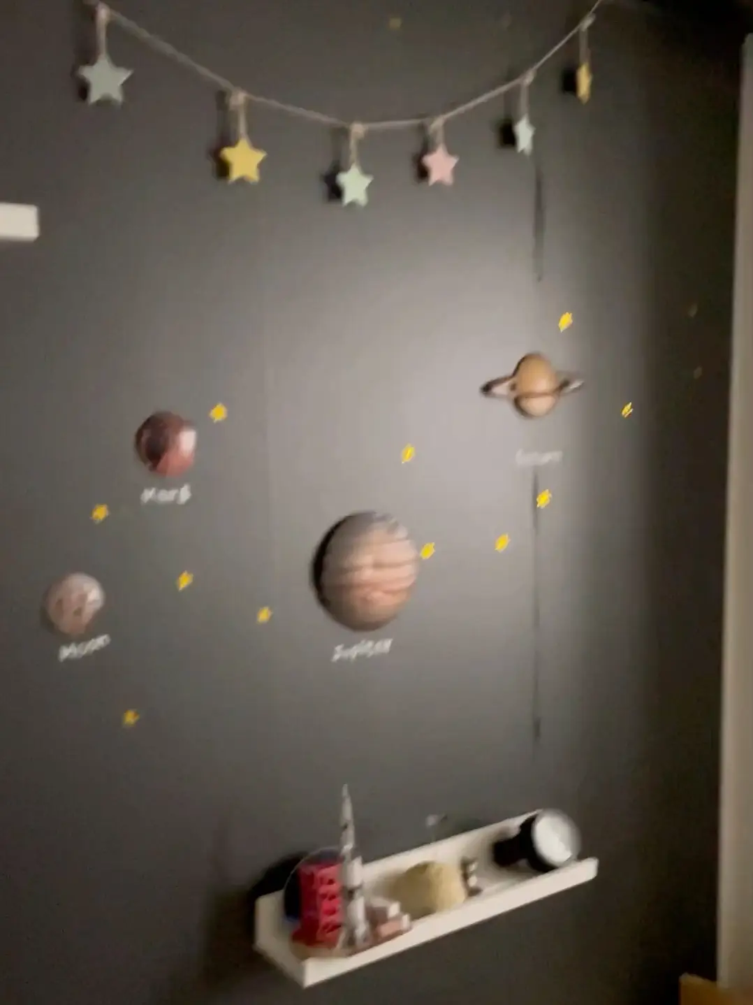 男の子の部屋✨！宇宙がテーマ🌍