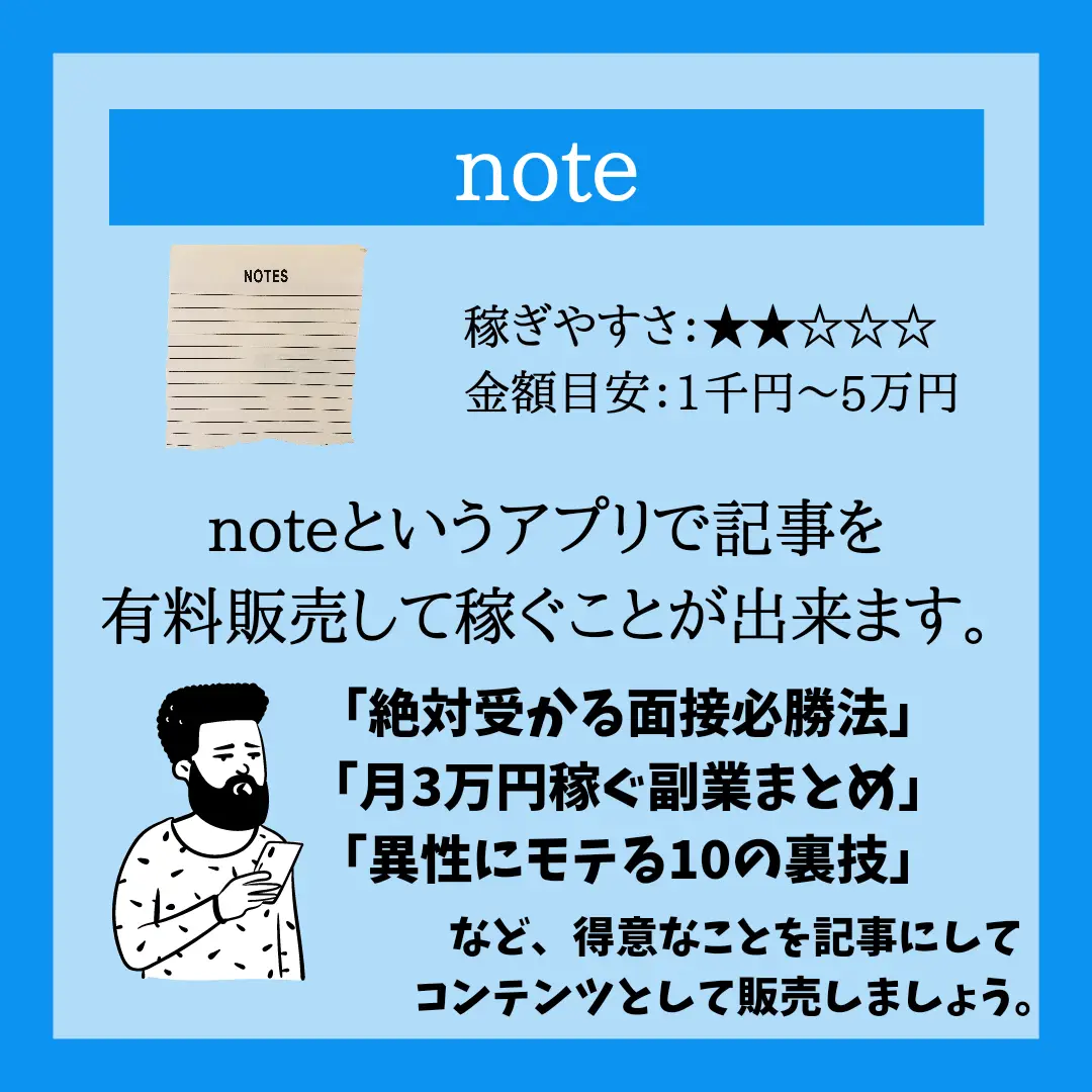 空いた時間で稼げる副業7選 | toremoro34が投稿したフォトブック | Lemon8