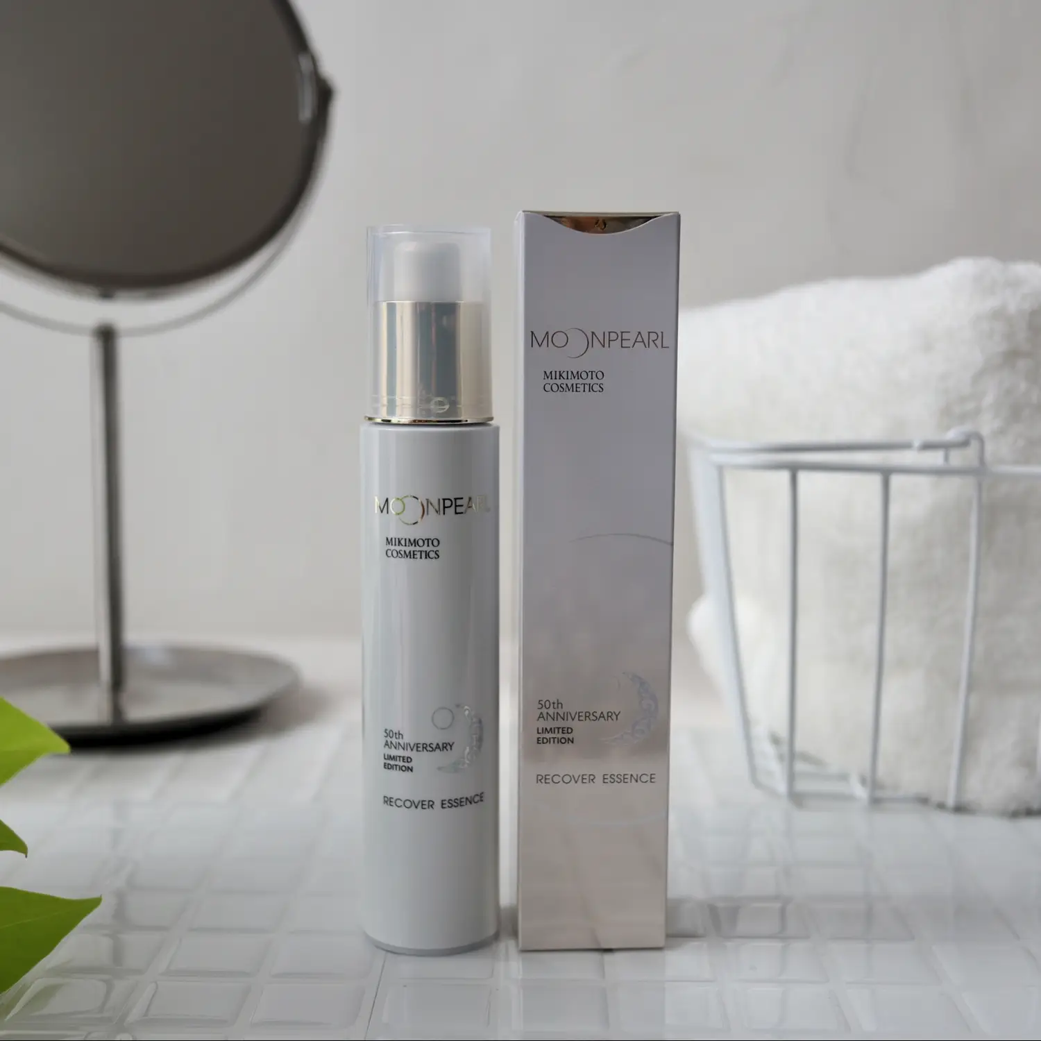 ミキモトコスメティックスムーンパールリカバーエッセンス大容量45g3点