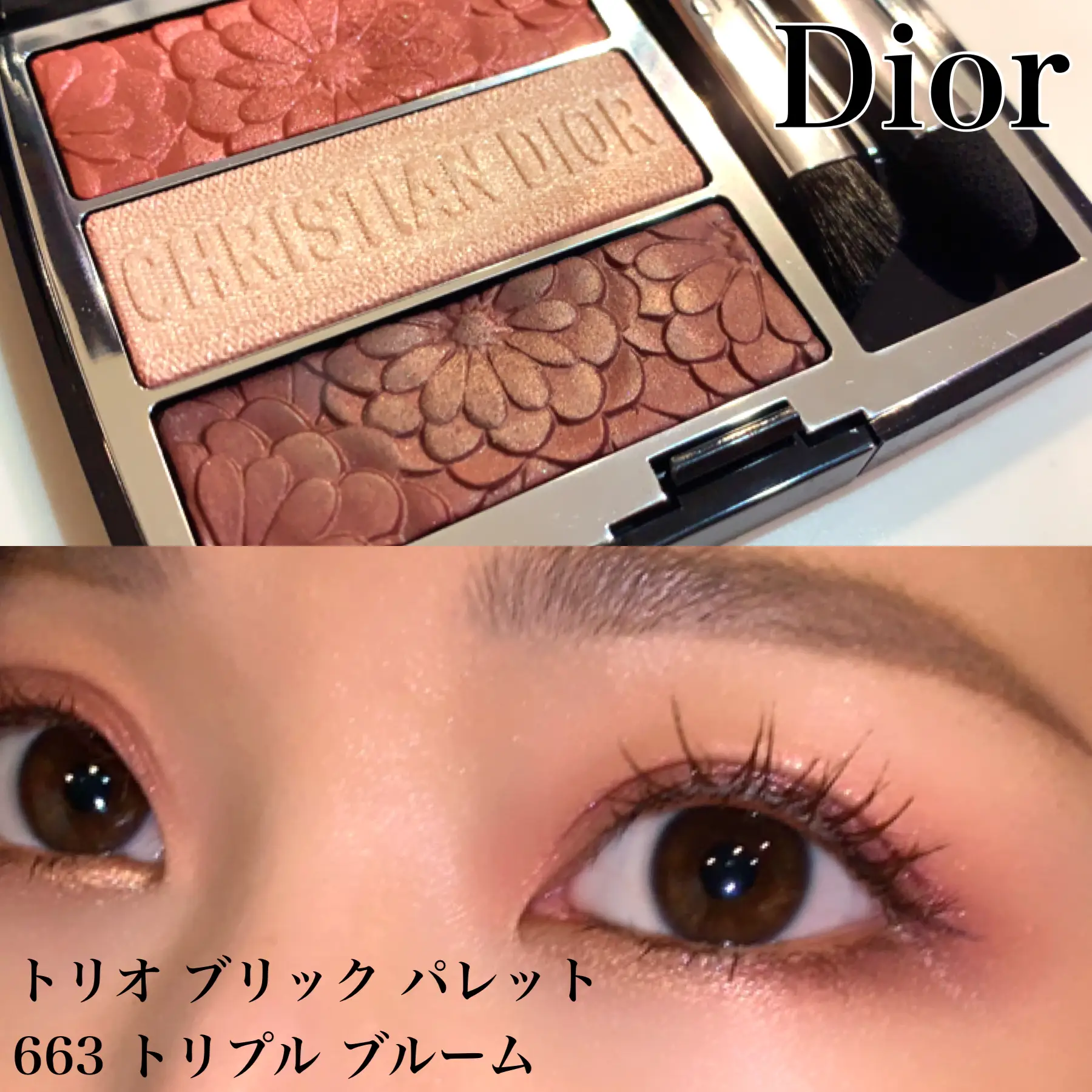 Diorの春🌸トリオブリックパレット663 | einaが投稿したフォトブック ...