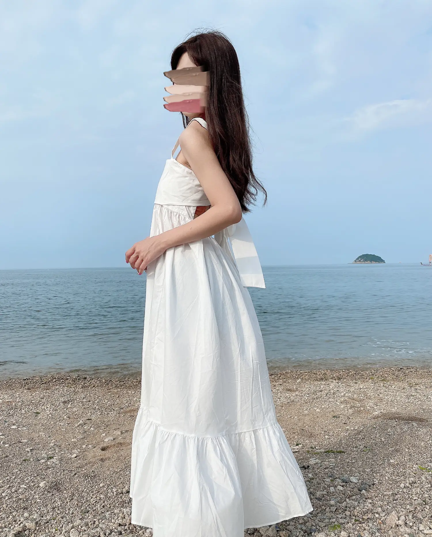美品/PLEATS 狭く PLEASE/ボーダー♡コクーンワンピース/3