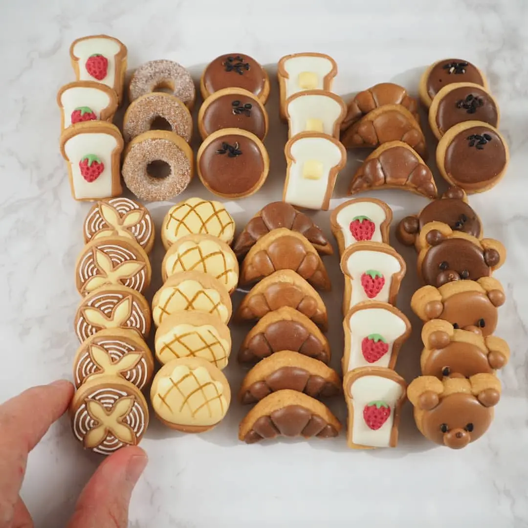 涼しげな夏の和菓子を並べてみました #和菓子 #ミニチュア #樹脂粘土