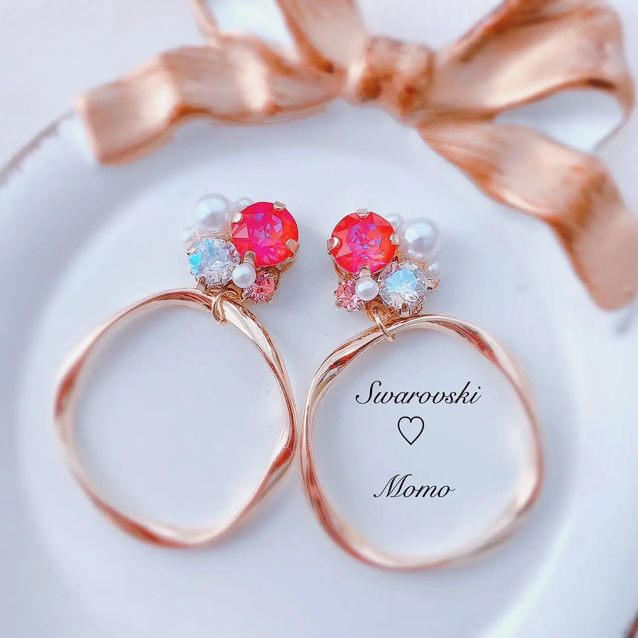 リング&ラブ♡ピアスorイヤリング💝 | アクセサリーSHOP_Momoが投稿