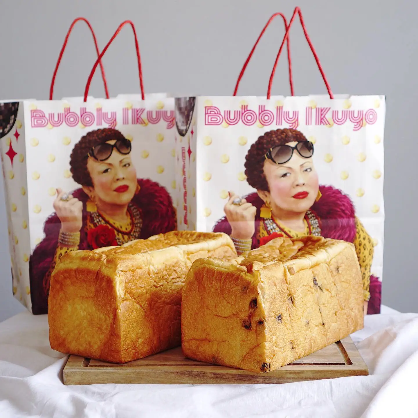 大阪のあばちゃんショップバッグが可愛い！高級食パン専門店「バブリー