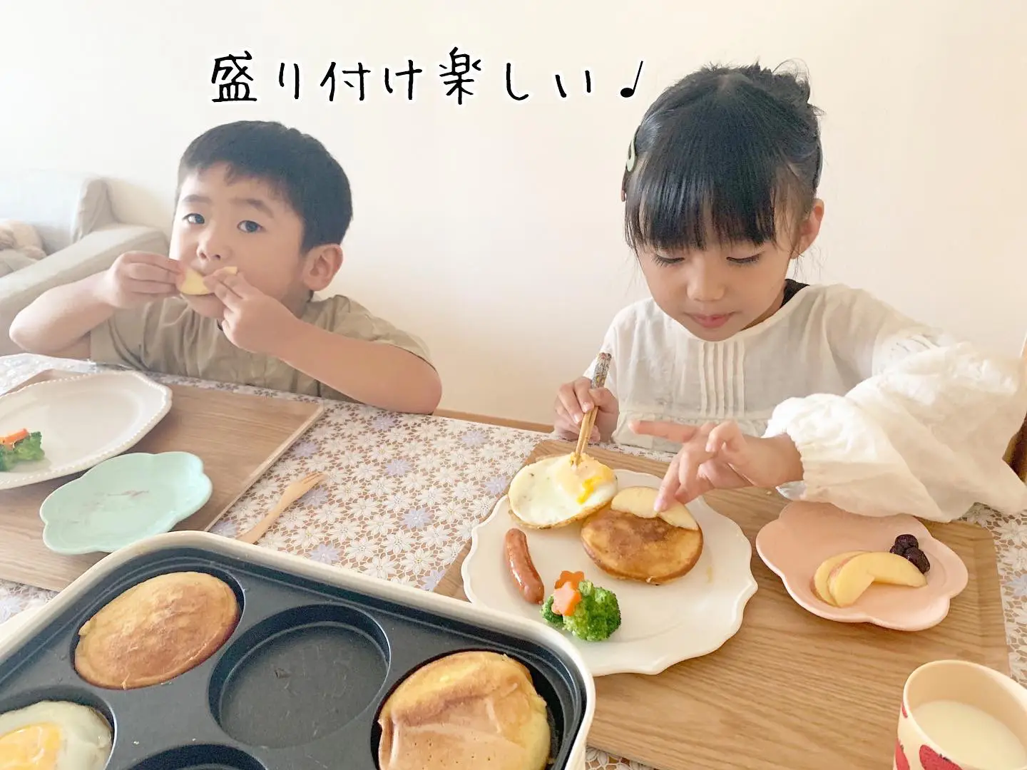 brunoマルチプレートで簡単朝食🥞🍴 | ai__roomが投稿したフォトブック | Lemon8