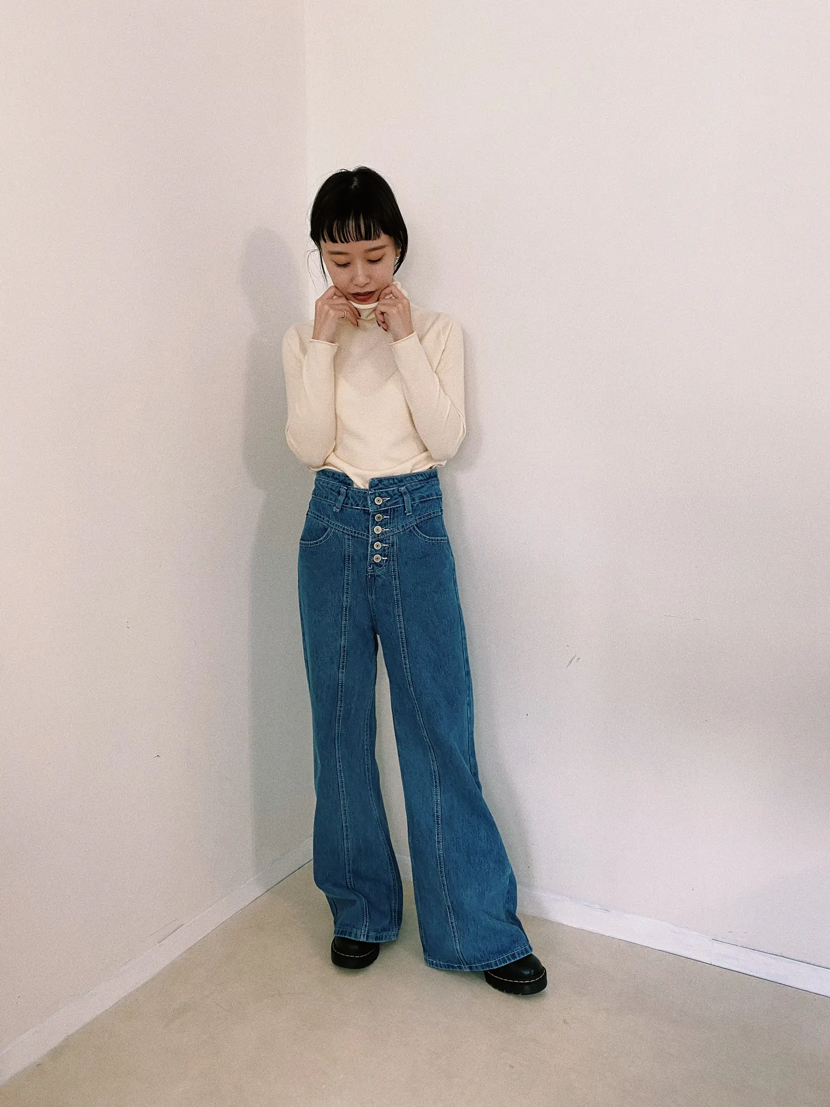 153cm 足長見えデニムコーデ? | twityyy__が投稿したフォトブック 