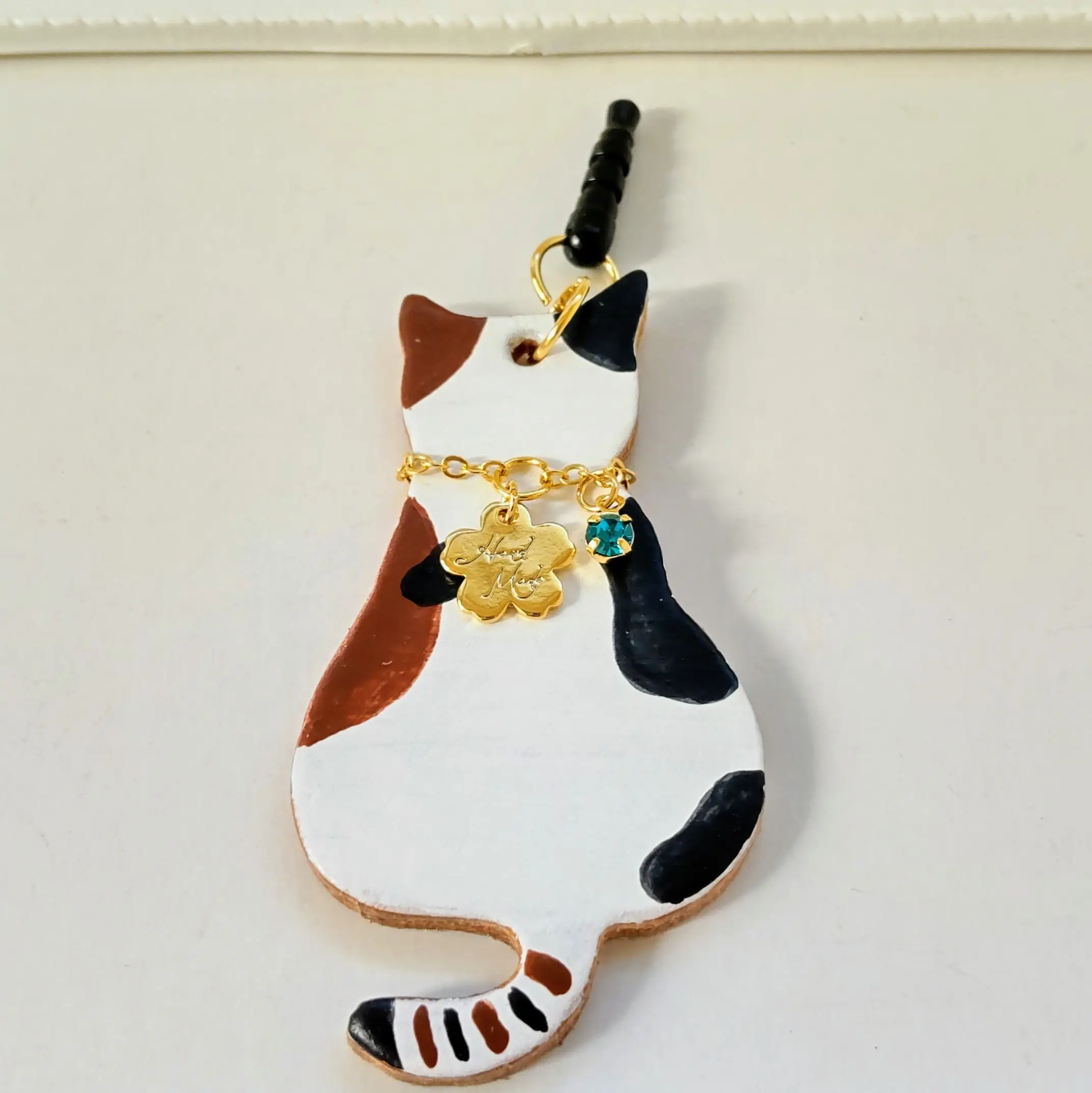 猫ちゃん イヤホンジャック ストラップ