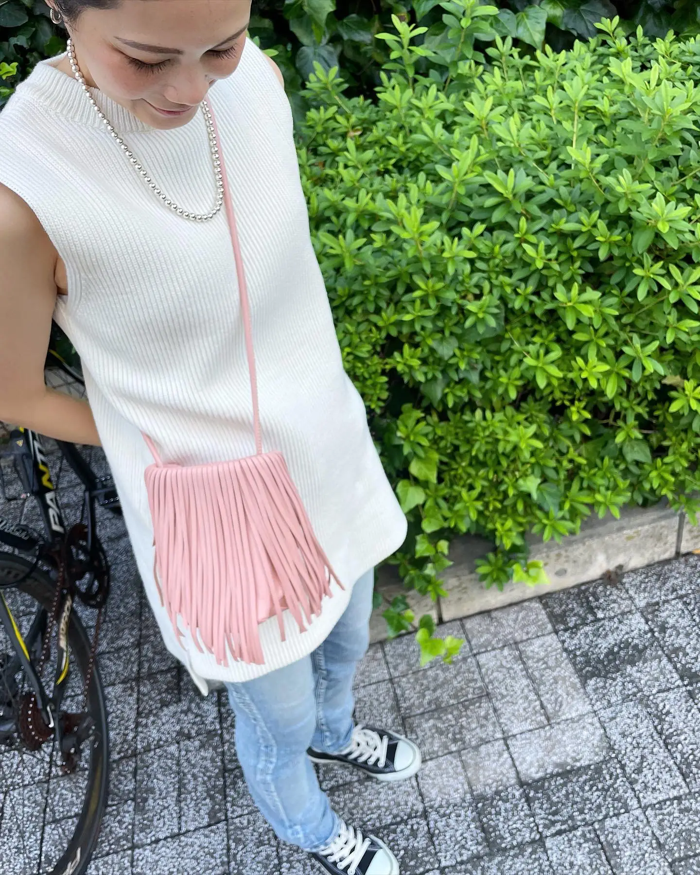 値下げしました！ベイシックな、実は可愛いショルダーバッグ