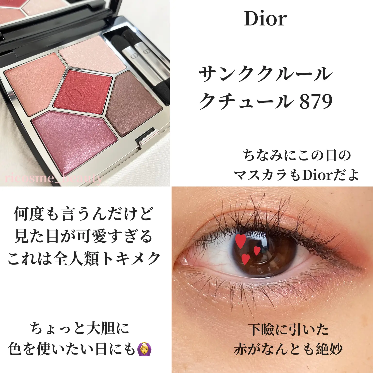 Dior サンククルールクチュール 879 ディオール サンク クルール