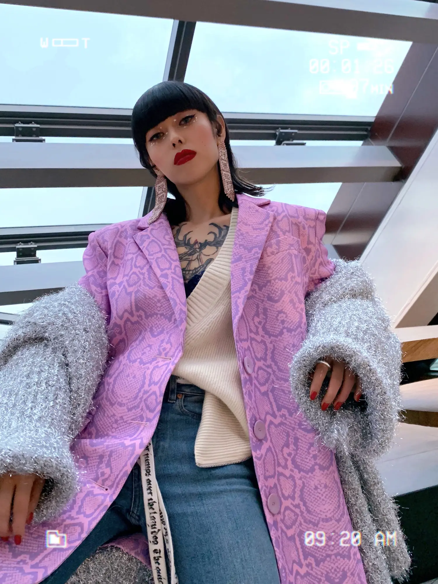 ピンク蛇柄コーデ | Gold_Erikaが投稿したフォトブック | Lemon8 