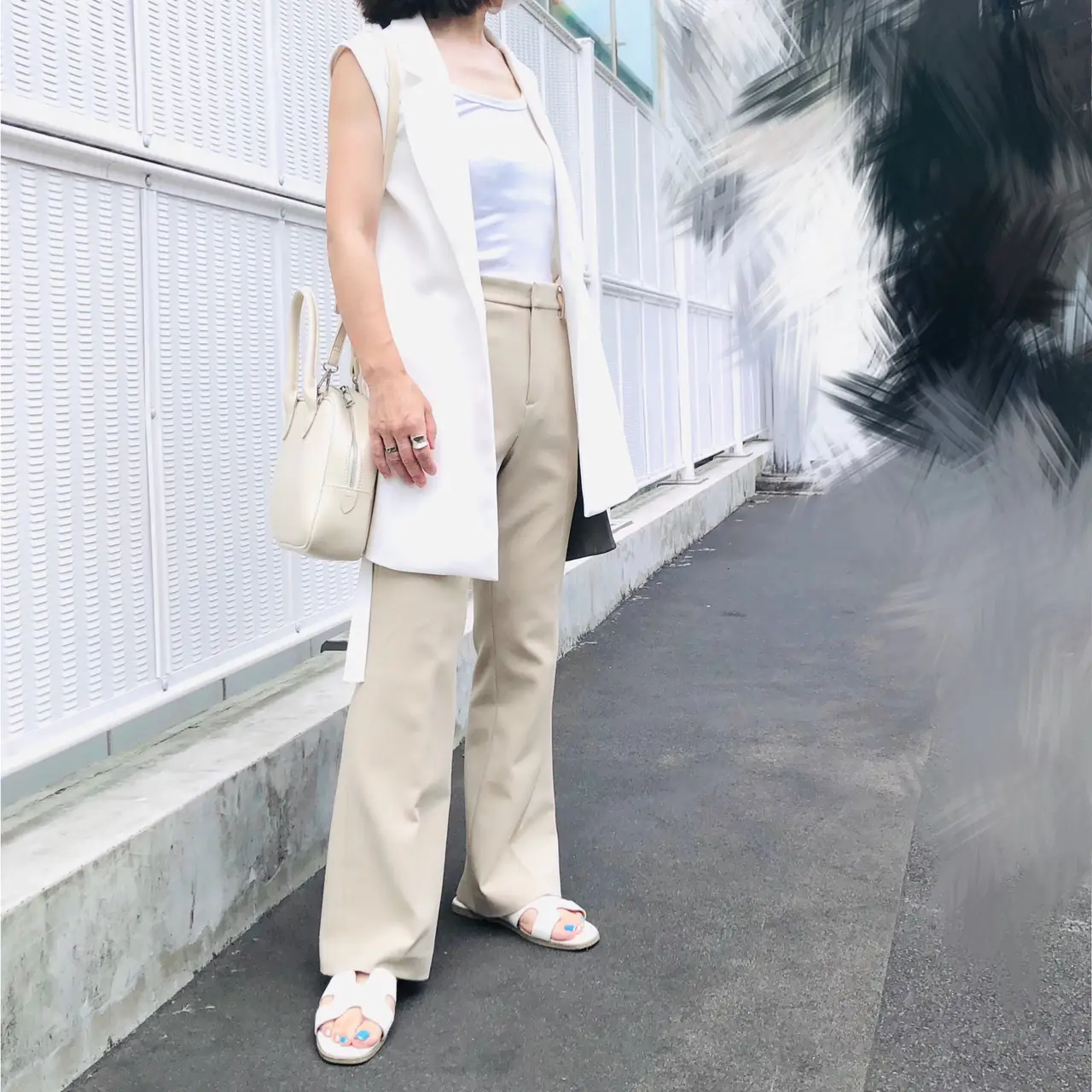 zara つまらなく ジレパンツセットアップ今期完売新使用 xs