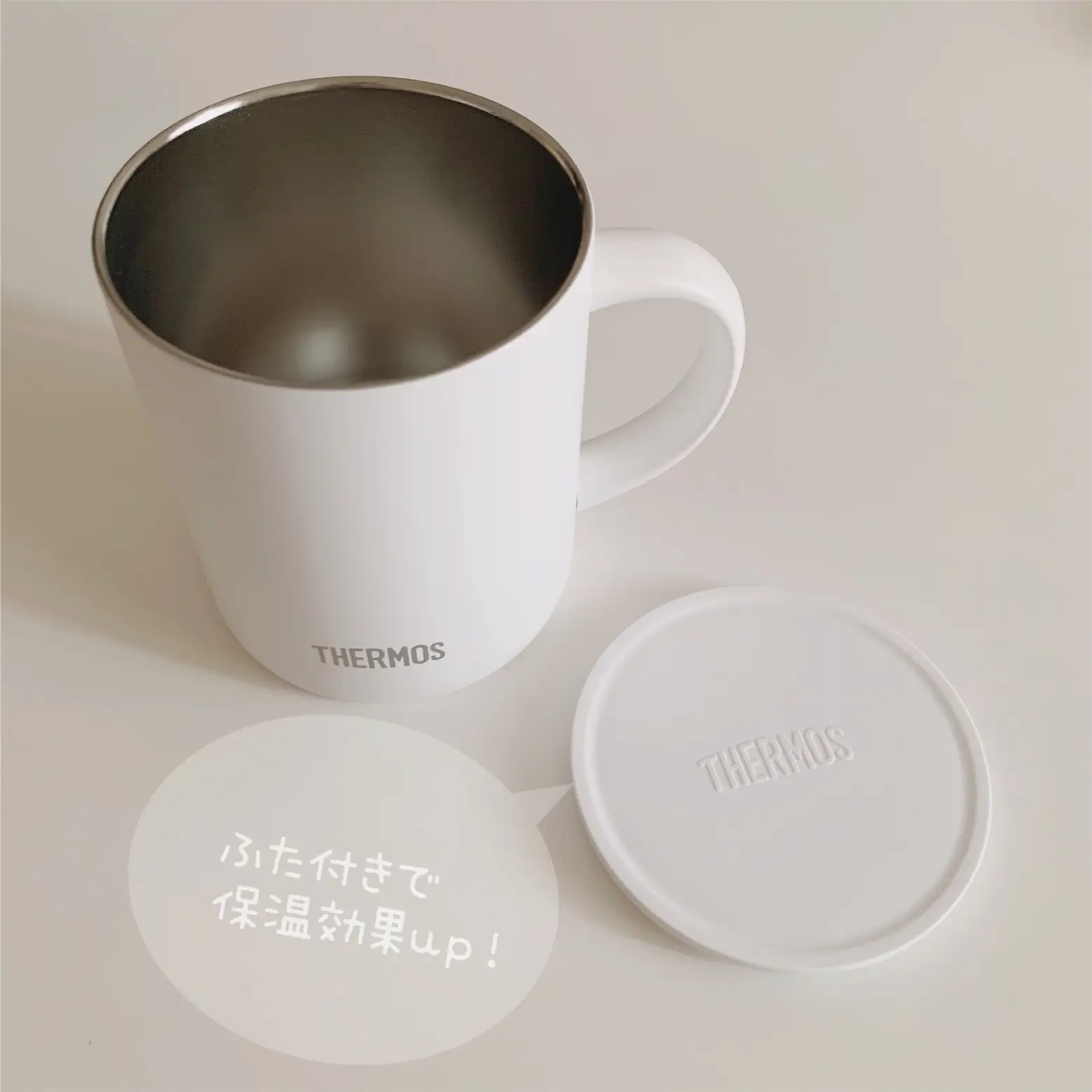 THERMOS】真空断熱マグカップ☕️ | ほわいと.が投稿したフォトブック | Lemon8