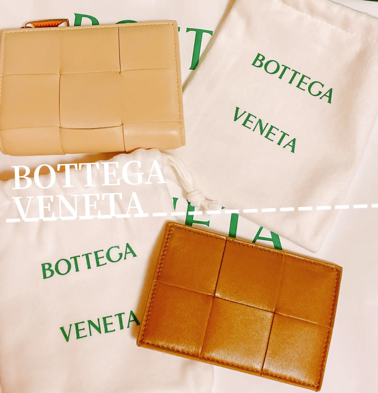 ボッテガヴェネタ 二つ折り財布◎イントレチャート コインケース パスケース BOTTEGA VENETA ＊WALLET&CARDCASE