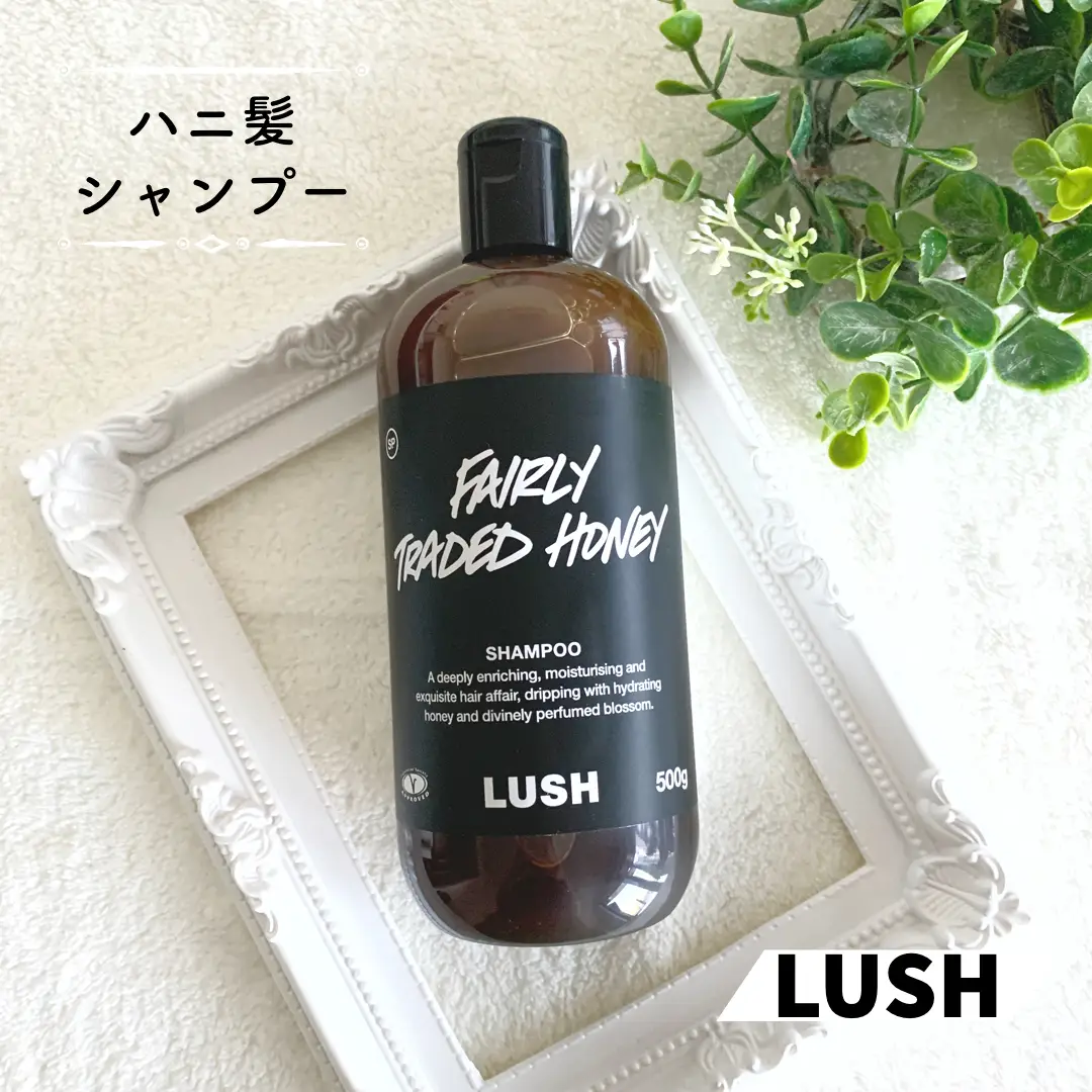 LUSH】﻿Fairly traded Honey 🍯 ﻿ ハニ髪シャンプー | はな