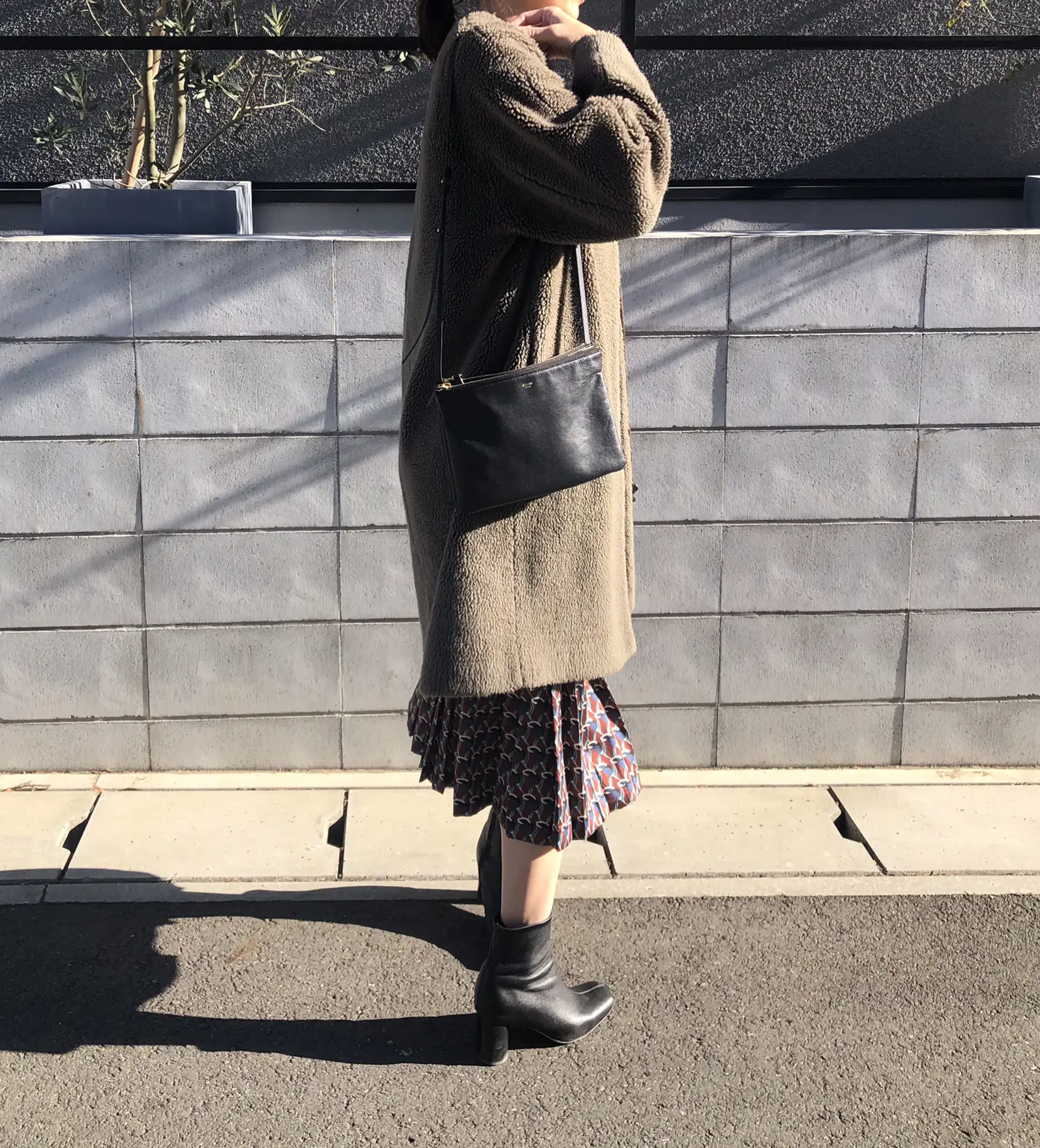 Coordinate with a boa coat of 6 (ROKU) ♪ | Gallery posted